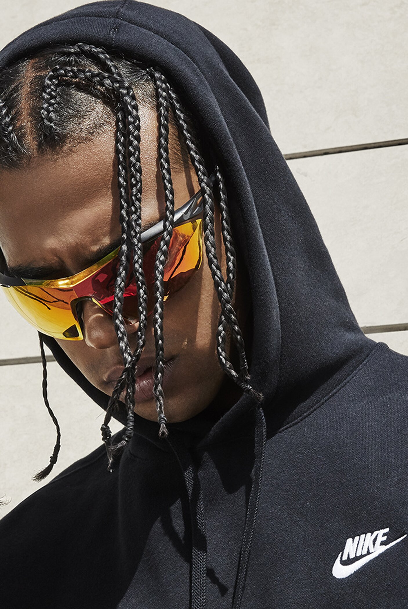 NIKE M NSW CLUB HOODIE PO BB BLACK/BLACK/WHITE – Bild 5