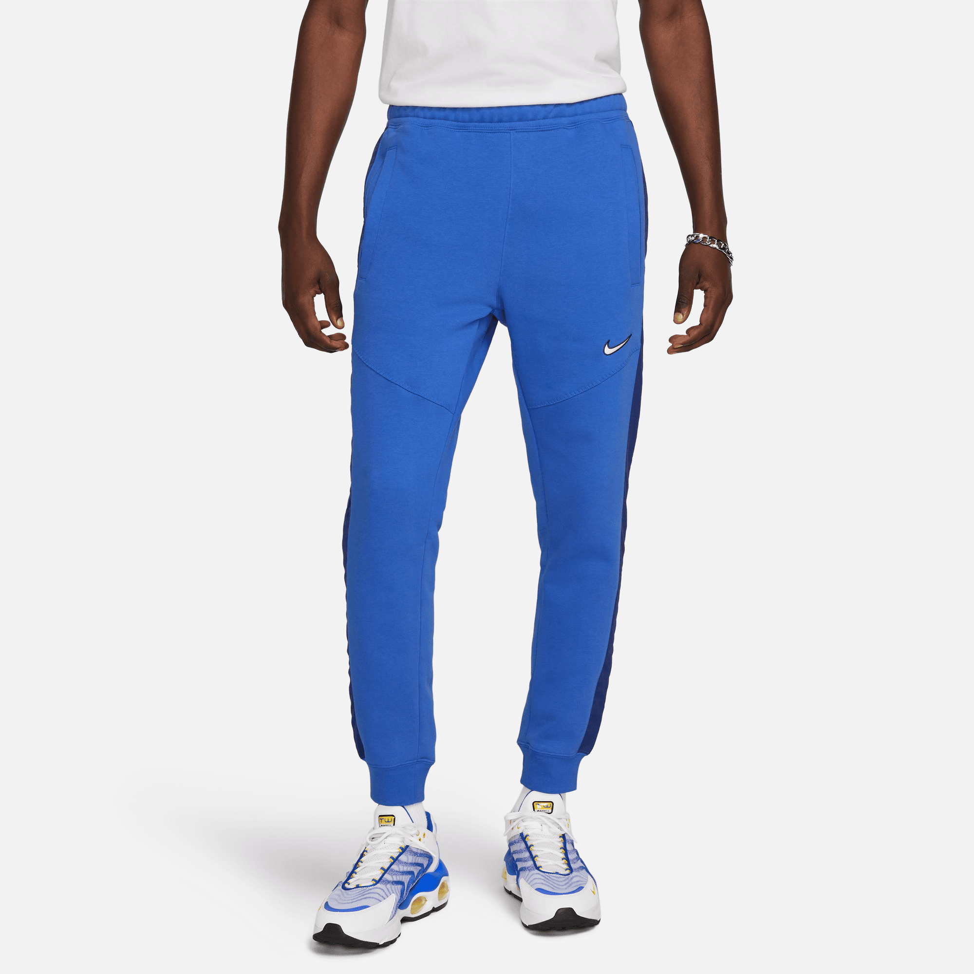 NIKE M NSW SP FLC JOGGER BB GAME ROYAL/DEEP ROYAL BLUE