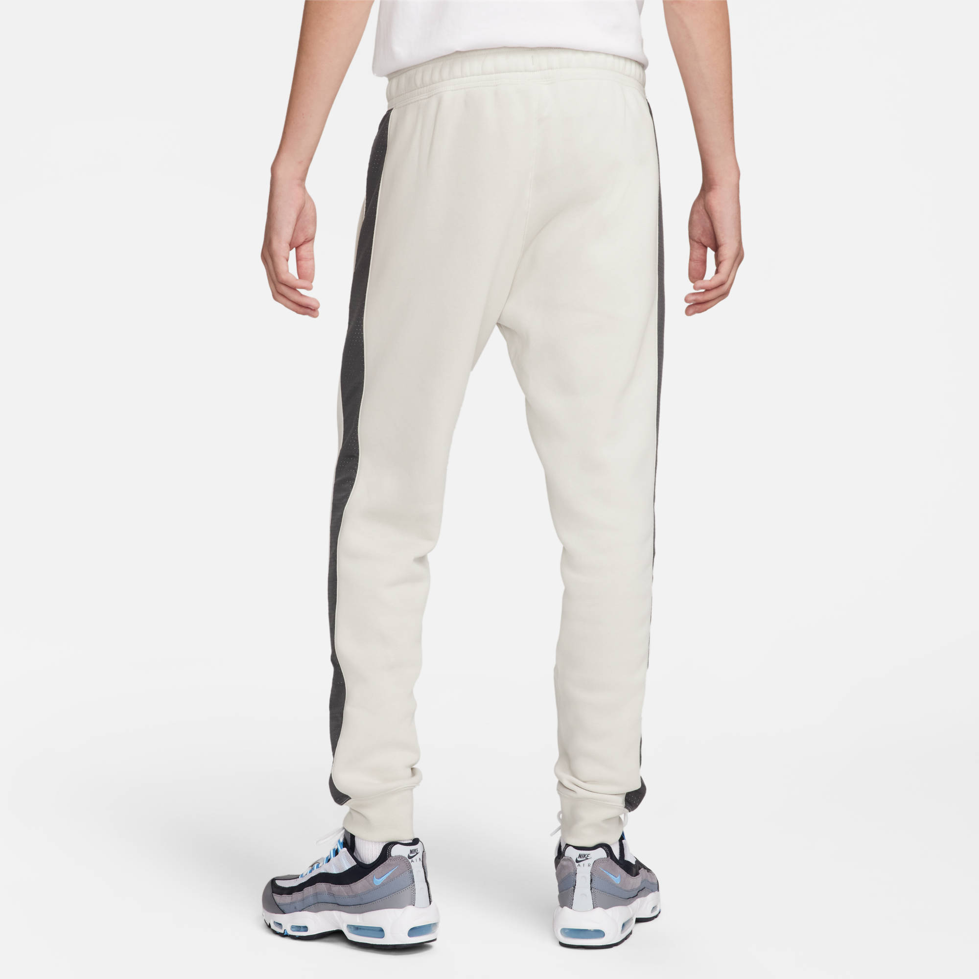 NIKE M NSW SP FLC JOGGER BB LIGHT BONE/IRON GREY – Bild 2