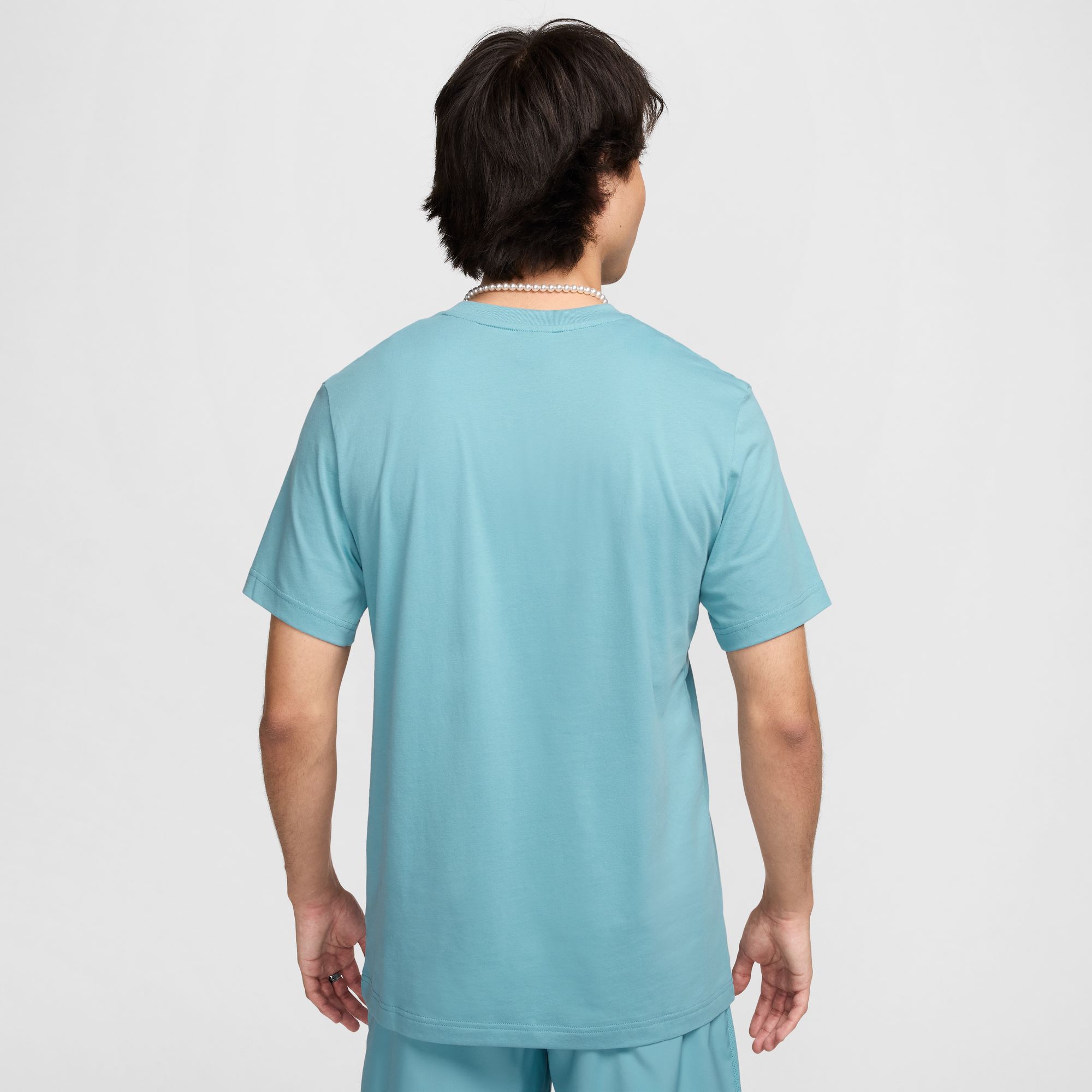 NIKE M NSW SW AIR GRAPHIC TEE DENIM TURQ/BLACK – Bild 2