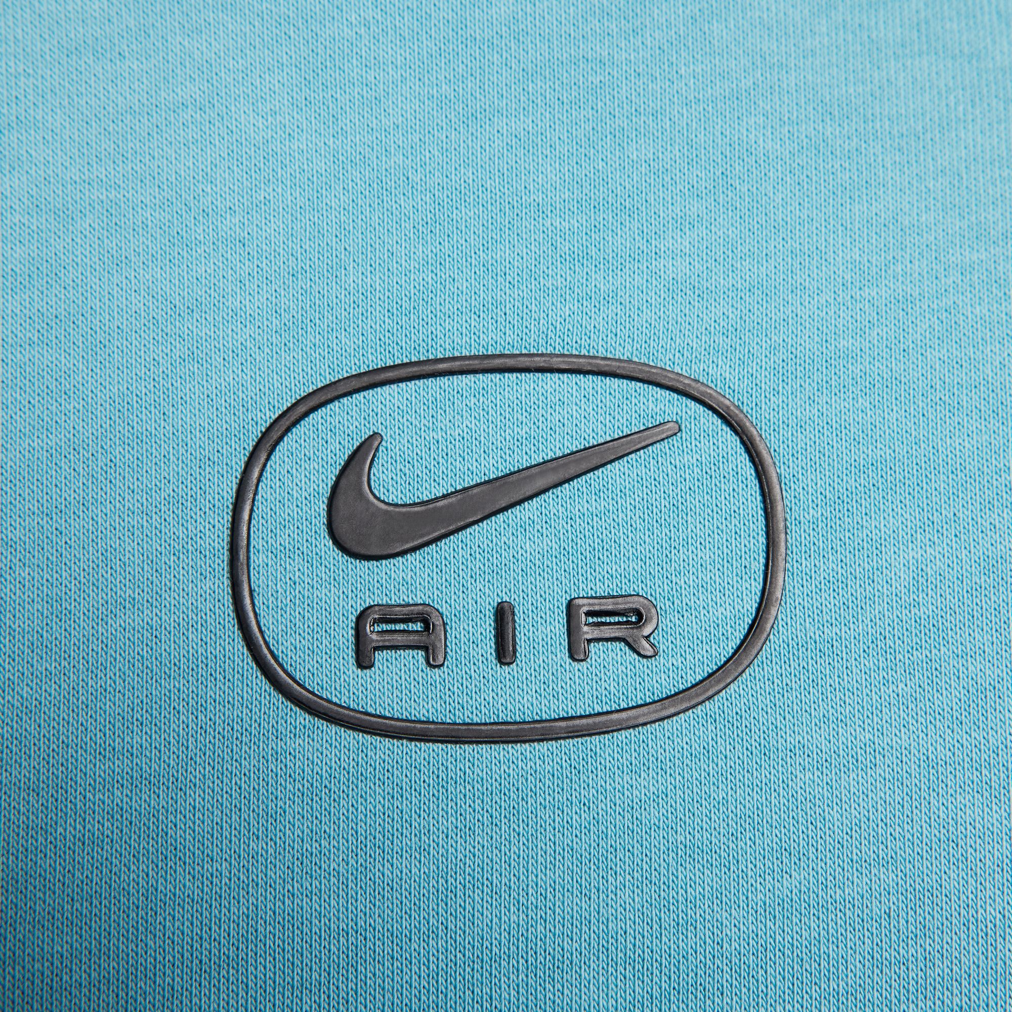 NIKE M NSW SW AIR PO HOODY FLC BB DENIM TURQ/GLACIER BLUE/BLACK – Bild 4