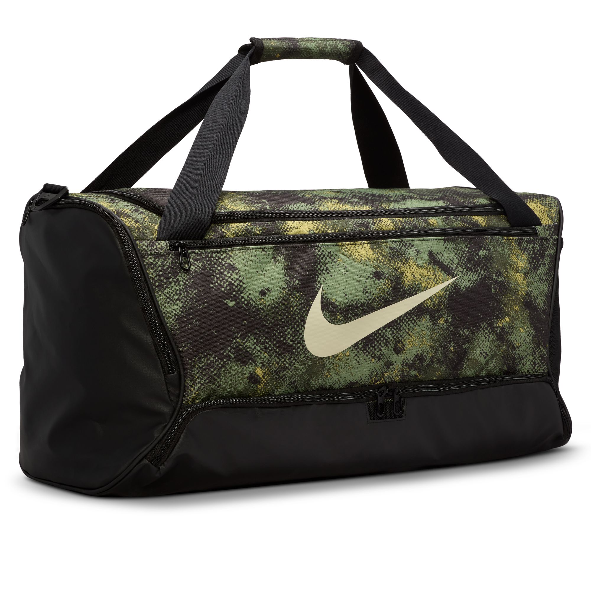 NIKE NK BRSLA M DUFF - 9.5 CAMO AOP OIL GREEN/BLACK/COCONUT MILK – Bild 3