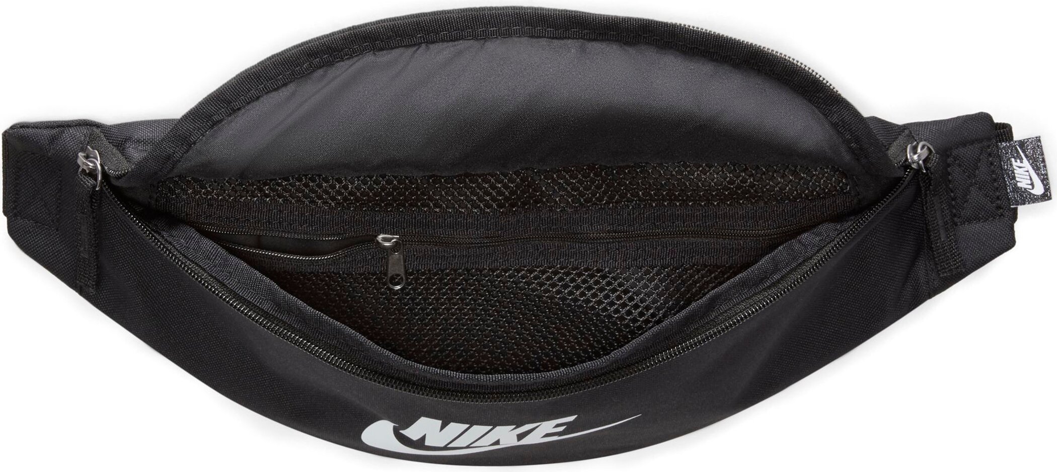 NIKE NK HERITAGE WAISTPACK - FA21 BLACK/BLACK/WHITE – Bild 4