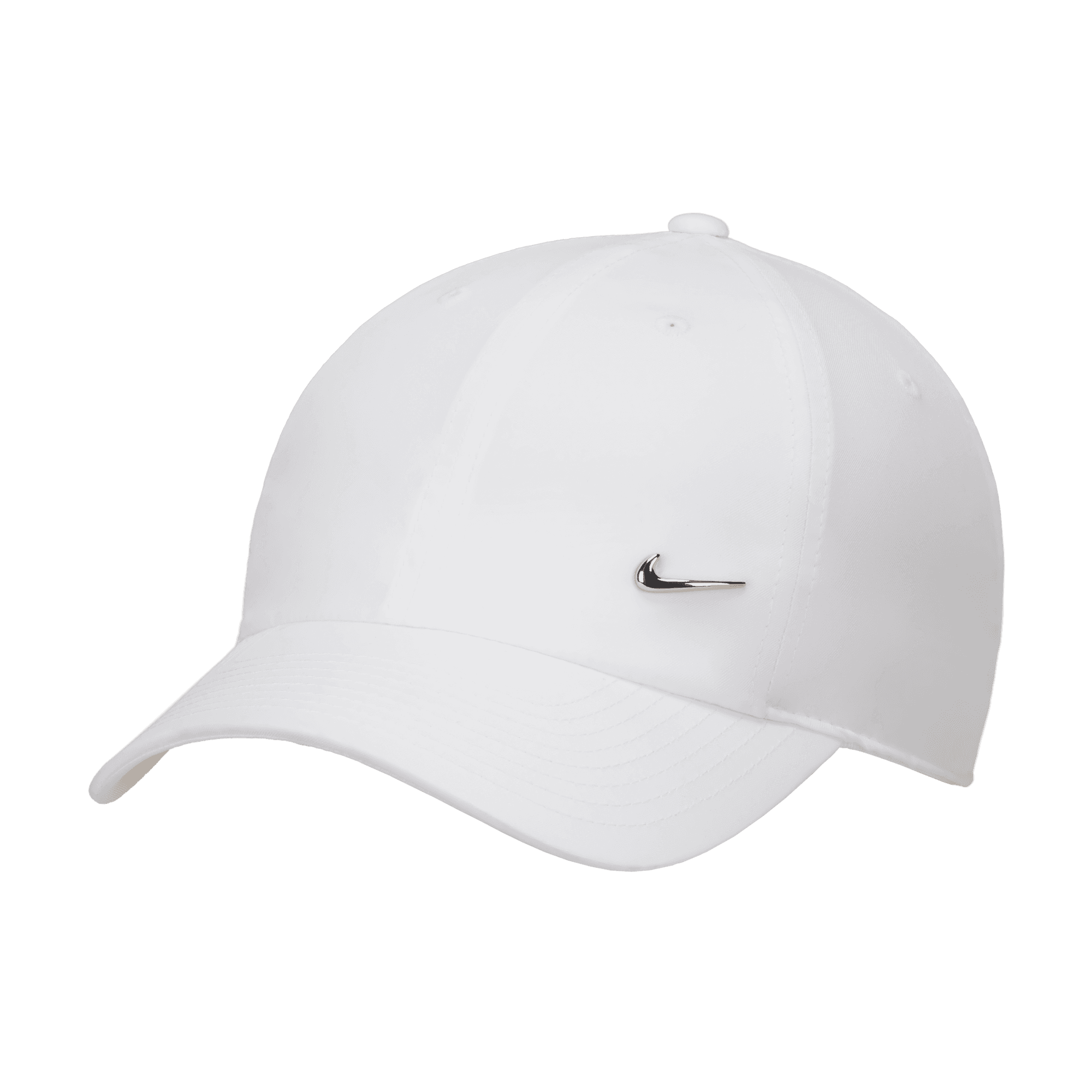NIKE U NK DF CLUB CAP U CB MTSWSH L WHITE/METALLIC SILVER