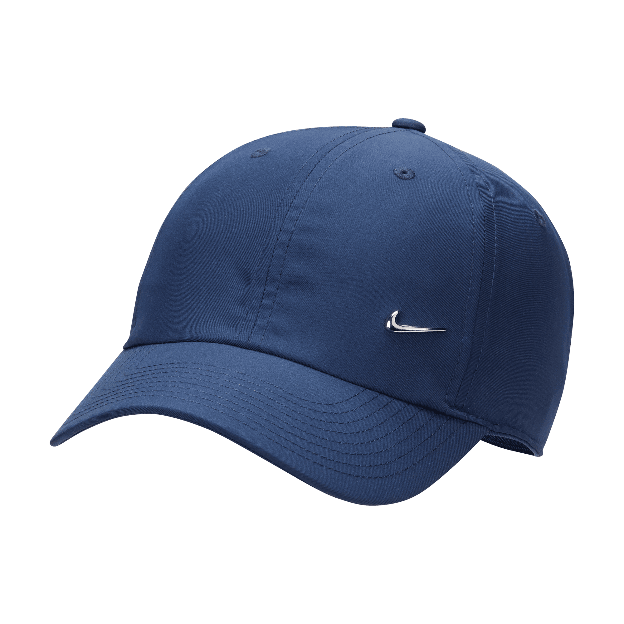 NIKE U NK DF CLUB CAP U CB MTSWSH L MIDNIGHT NAVY/METALLIC SILVER