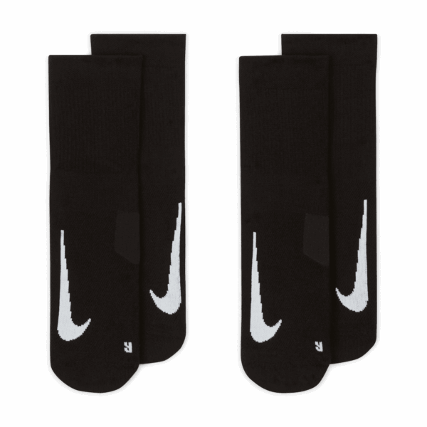 NIKE U NK MLTPLIER ANKLE 2PR - 144 BLACK/WHITE – Bild 3