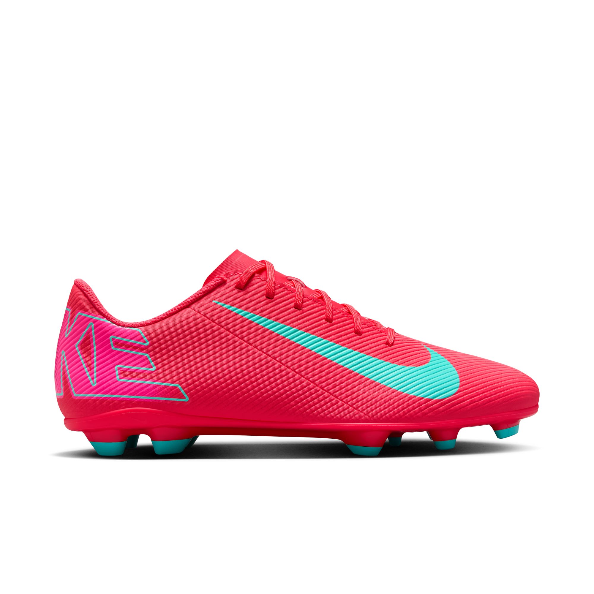 NIKE VAPOR 16 CLUB FG/MG EMBER GLOW/AURORA GREEN