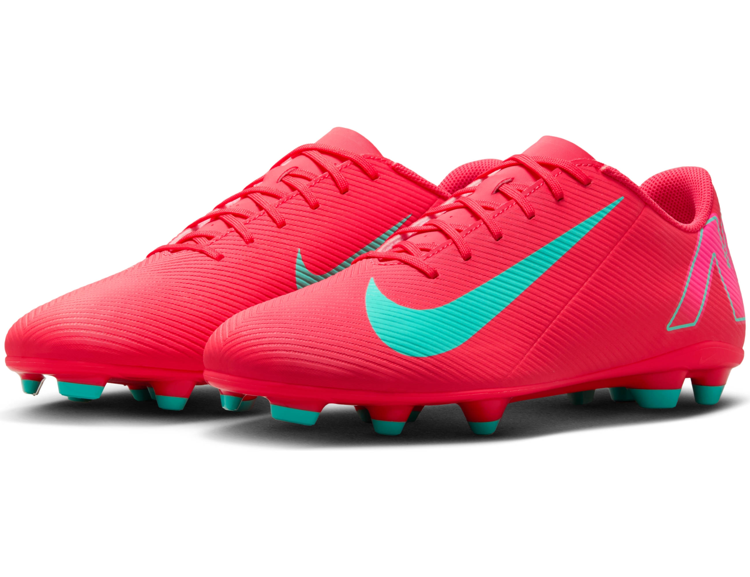 NIKE VAPOR 16 CLUB FG/MG EMBER GLOW/AURORA GREEN – Bild 4