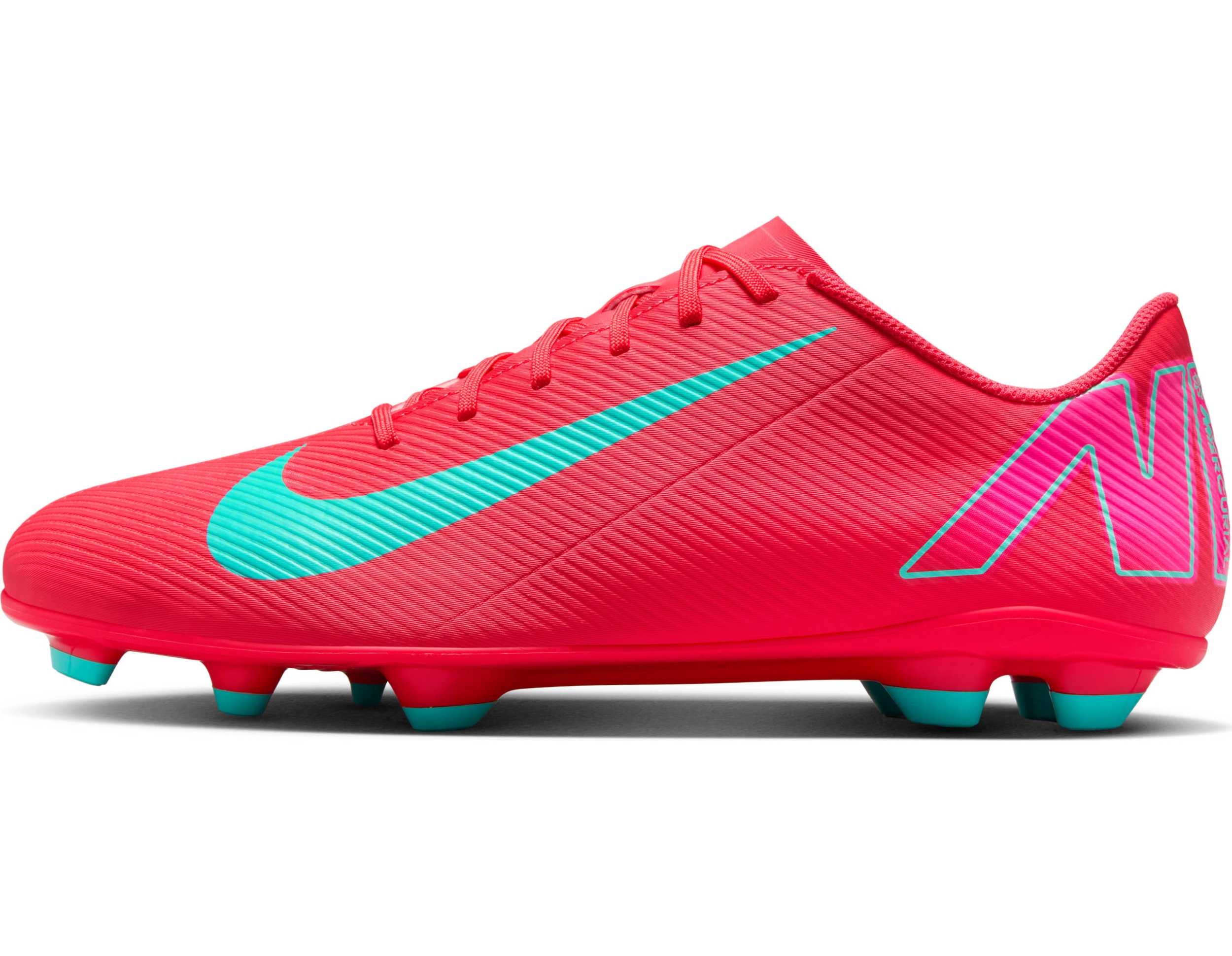 NIKE VAPOR 16 CLUB FG/MG EMBER GLOW/AURORA GREEN – Bild 8