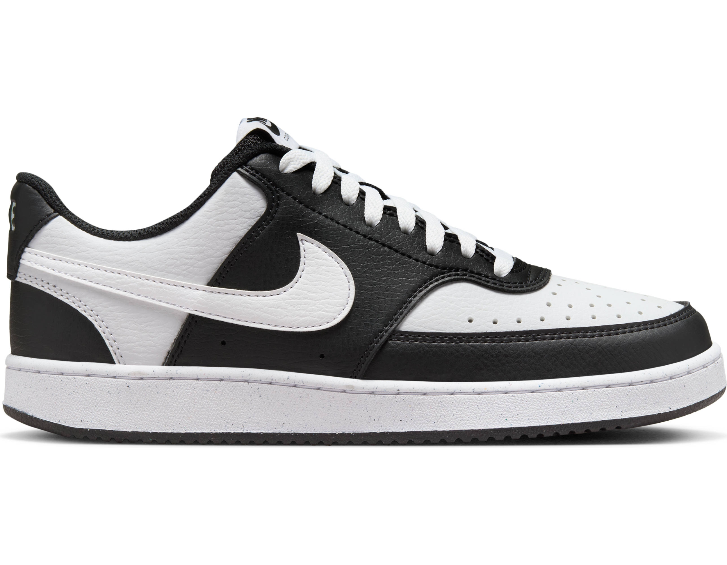 NIKE W NIKE COURT VISION LO NN BLACK/WHITE
