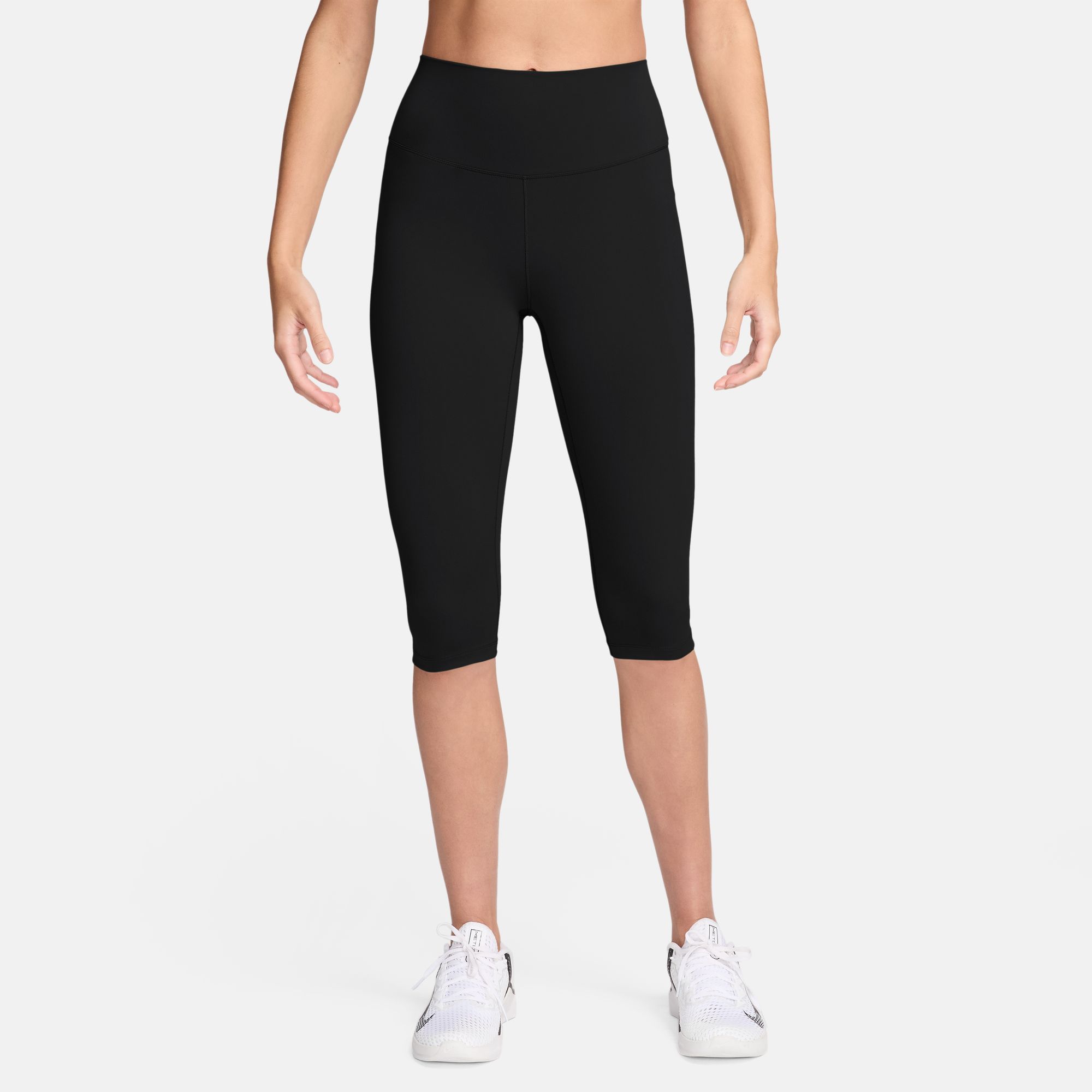 NIKE W NK DF ONE HR CAPRI TIGHT BLACK/BLACK