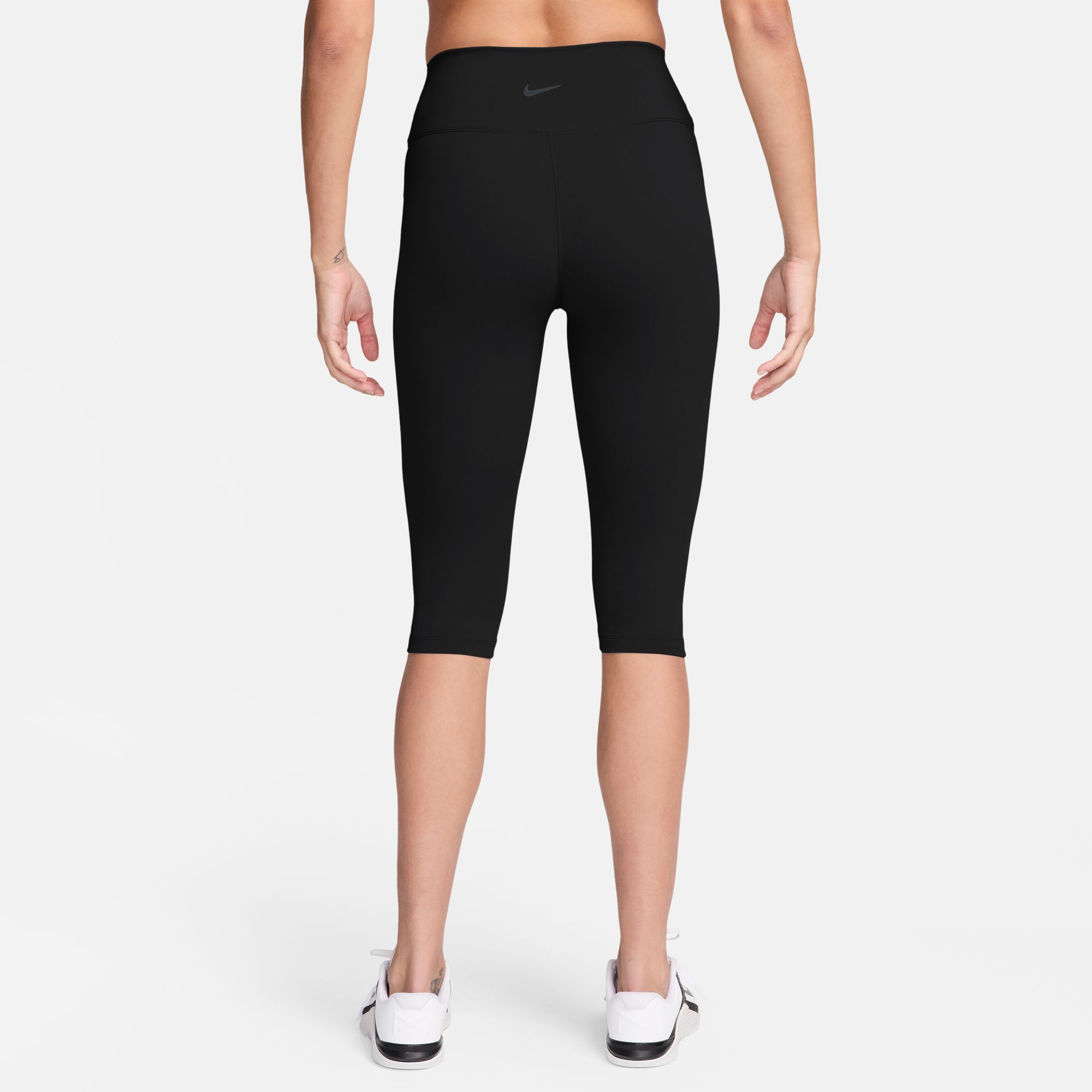 NIKE W NK DF ONE HR CAPRI TIGHT BLACK/BLACK – Bild 2