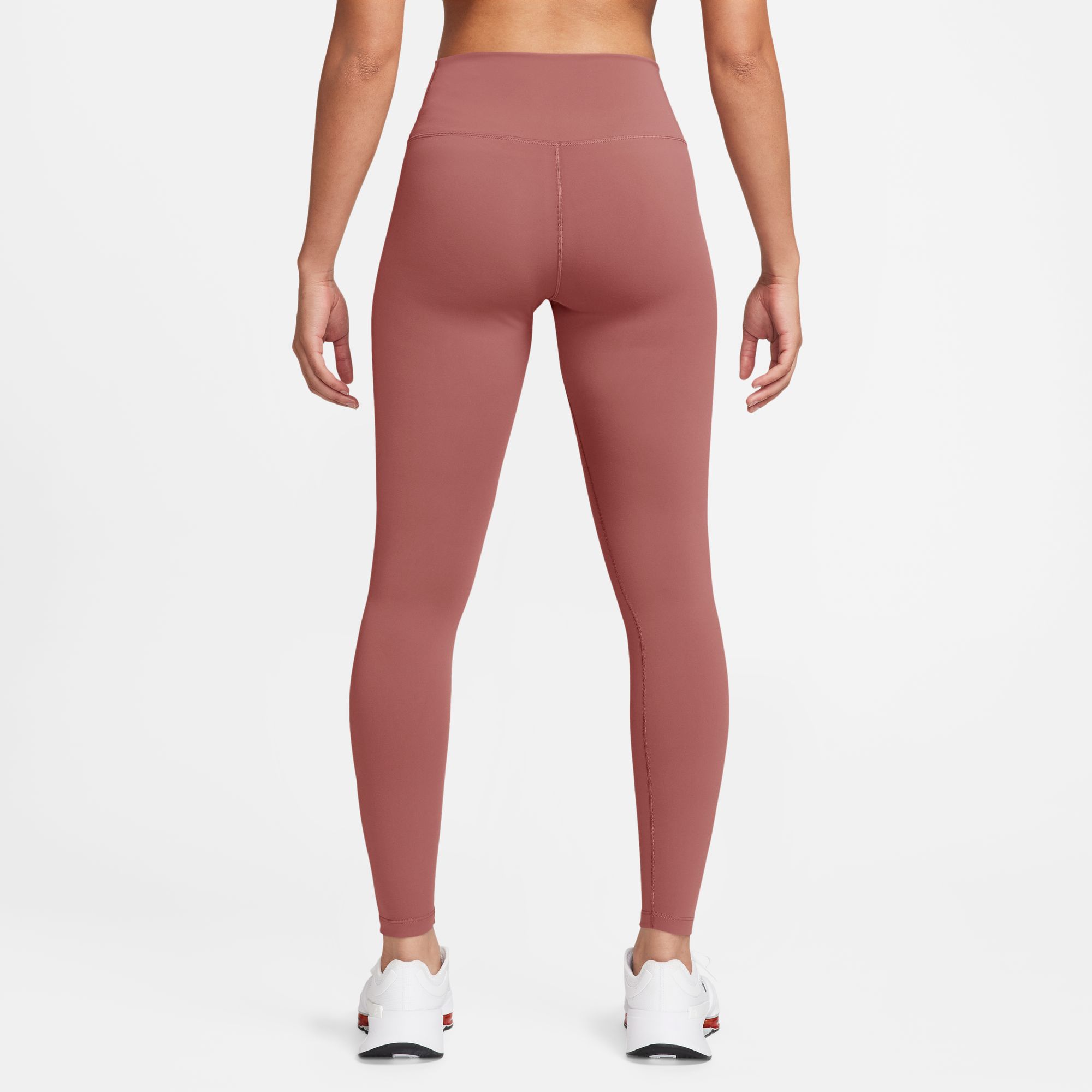 NIKE W NK DF ONE HR TIGHT CANYON PINK/BLACK – Bild 2