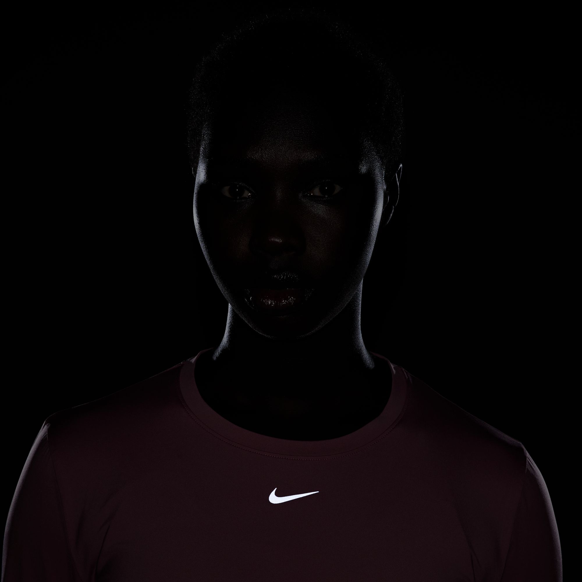 NIKE W NK ONE CLASSIC DF LS TOP ELEMENTAL PINK/BLACK – Bild 6