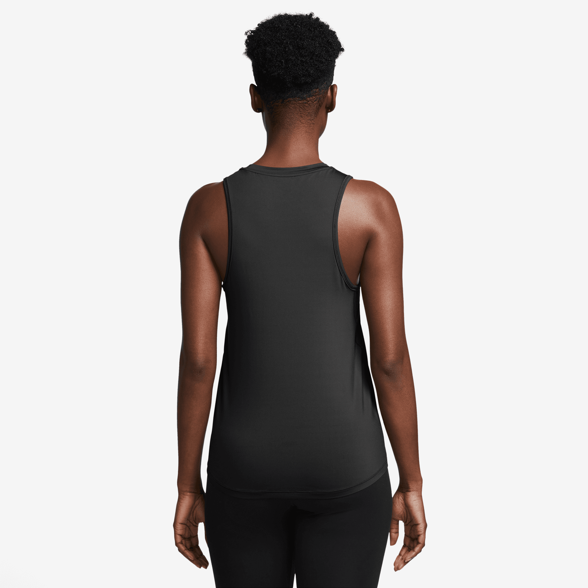 NIKE W NK ONE CLASSIC DF TANK BLACK/BLACK – Bild 2