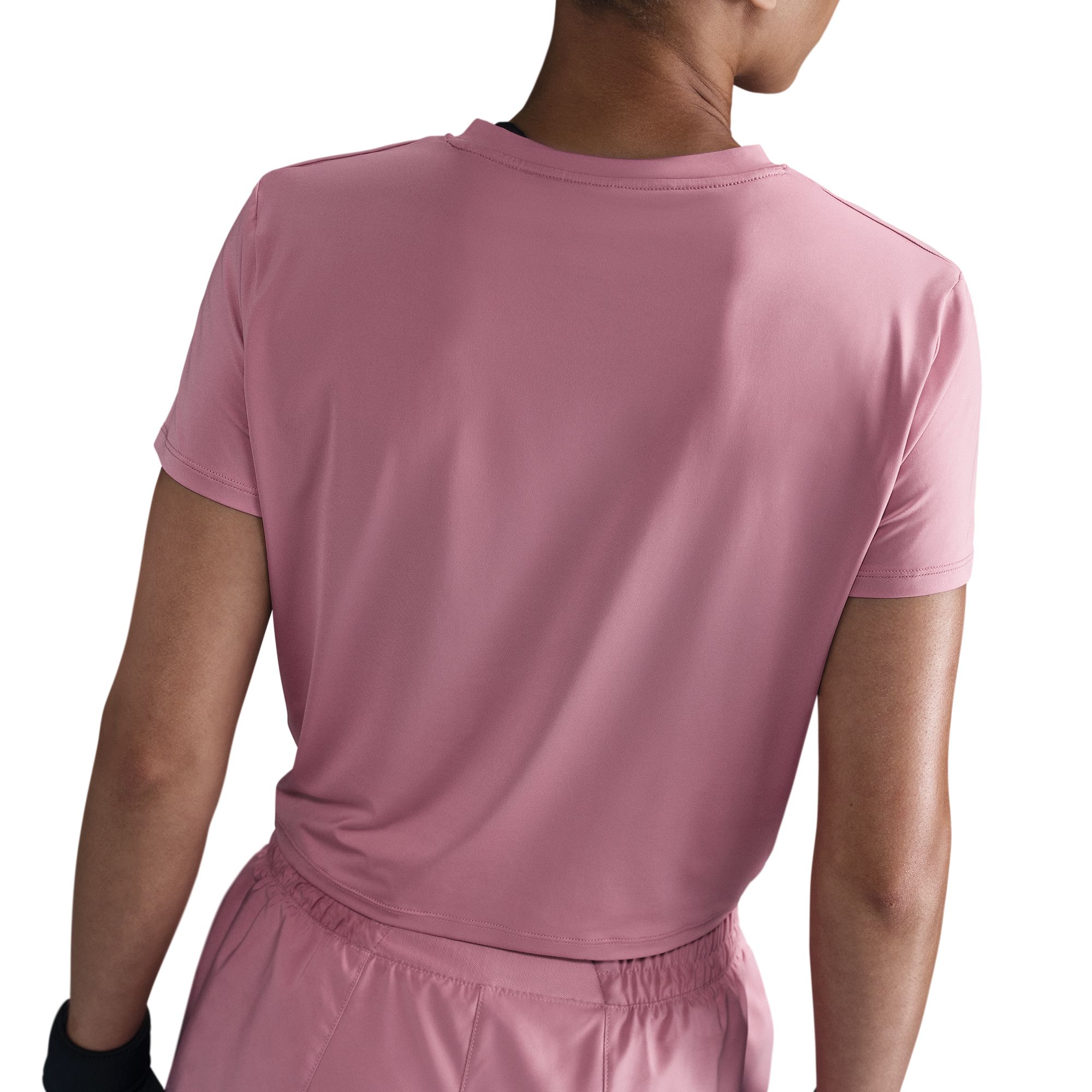 NIKE W NK ONE CLASSIC TWST SS ELEMENTAL PINK/BLACK – Bild 4