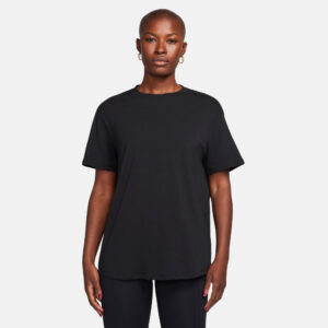 NIKE W NK ONE RELAXED DF SS TOP BLACK/BLACK