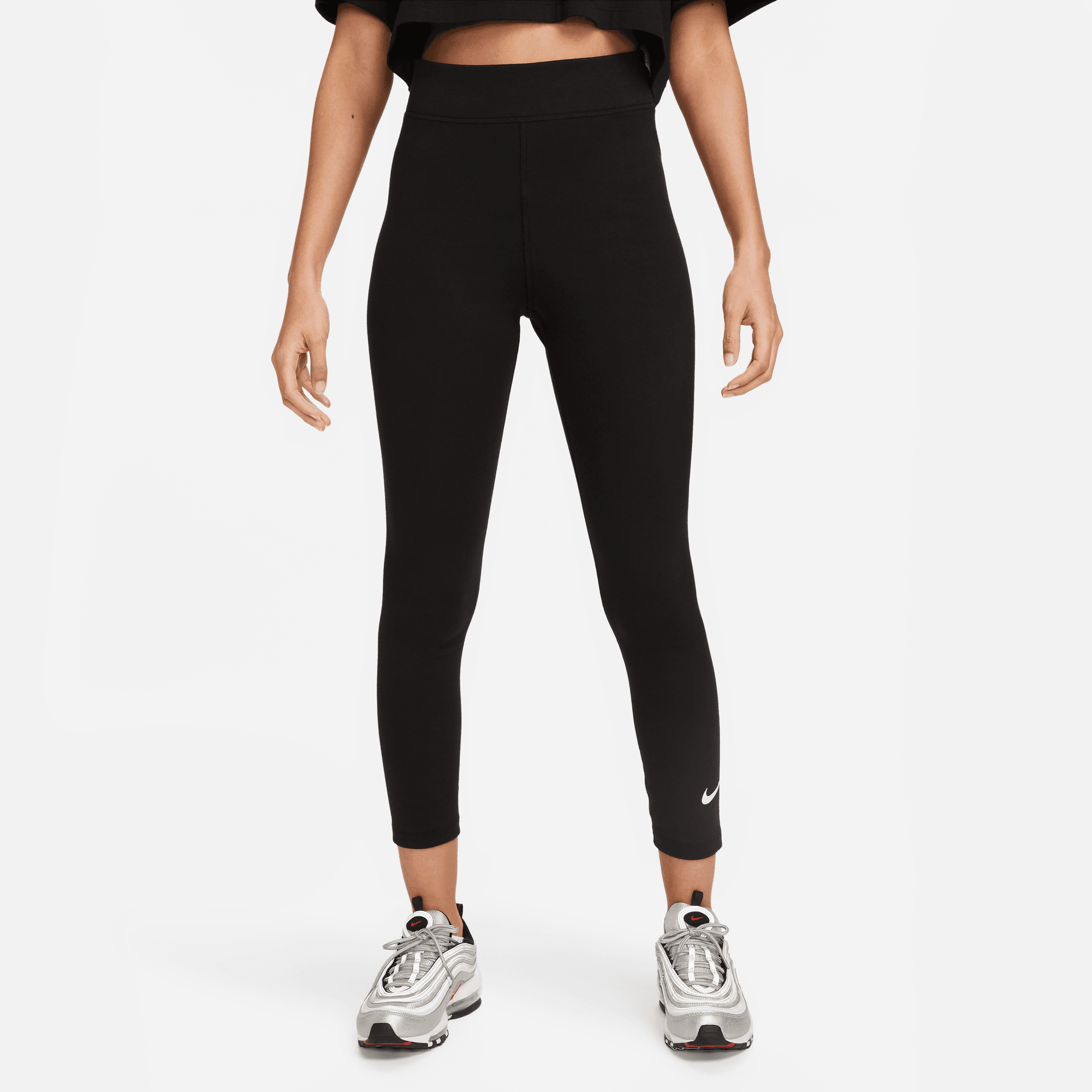 NIKE W NSW NK CLSC HR 7/8 TIGHT LBR BLACK/SAIL