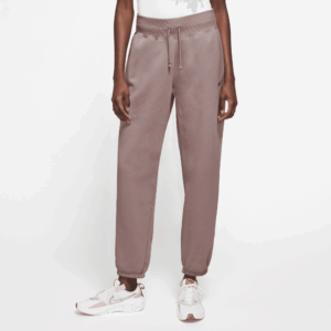 NIKE W NSW PHNX FLC HR OS PANT SMOKEY MAUVE/BLACK