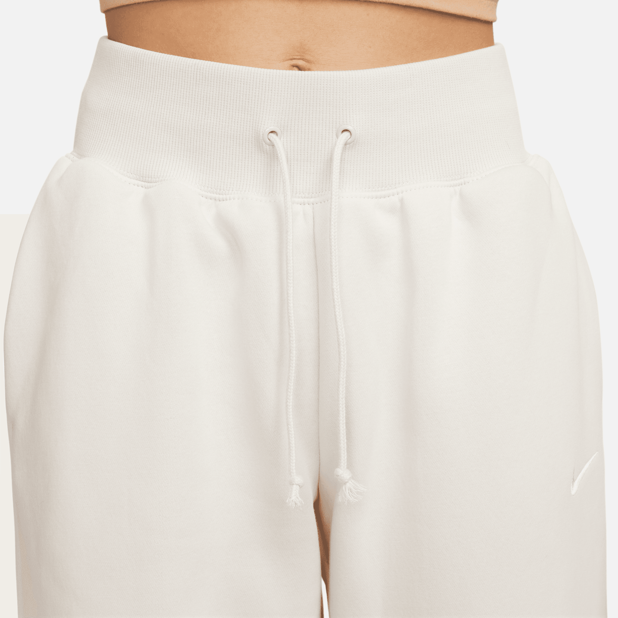 NIKE W NSW PHNX FLC HR OS PANT LT OREWOOD BRN/SAIL – Bild 3