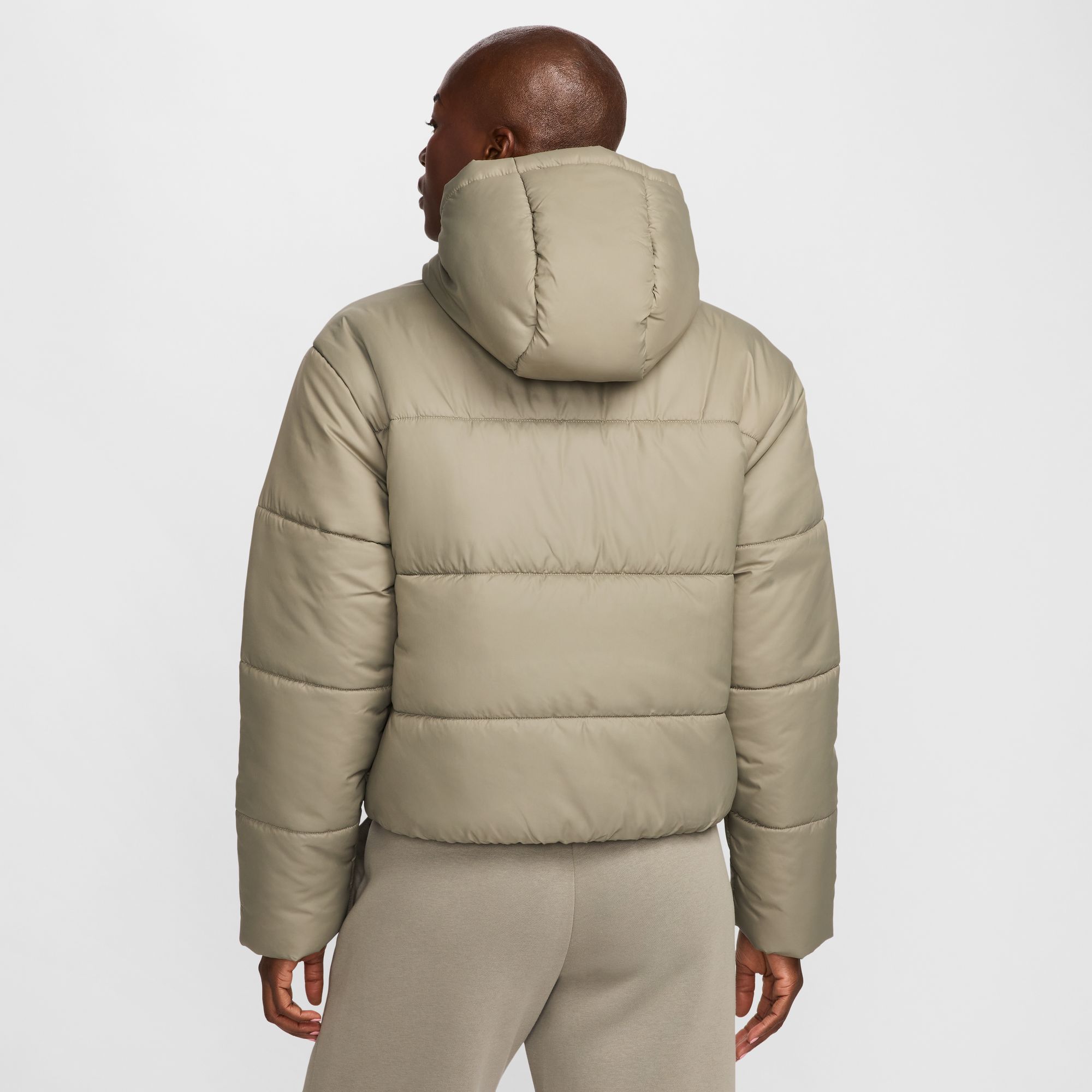 NIKE W NSW TF SYNFL NK CLSC PFR LIGHT ARMY/WHITE – Bild 2