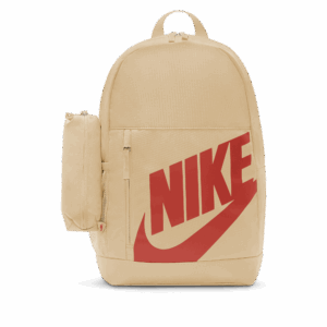 NIKE Y NK ELMNTL BKPK SESAME/SESAME/PICANTE RED