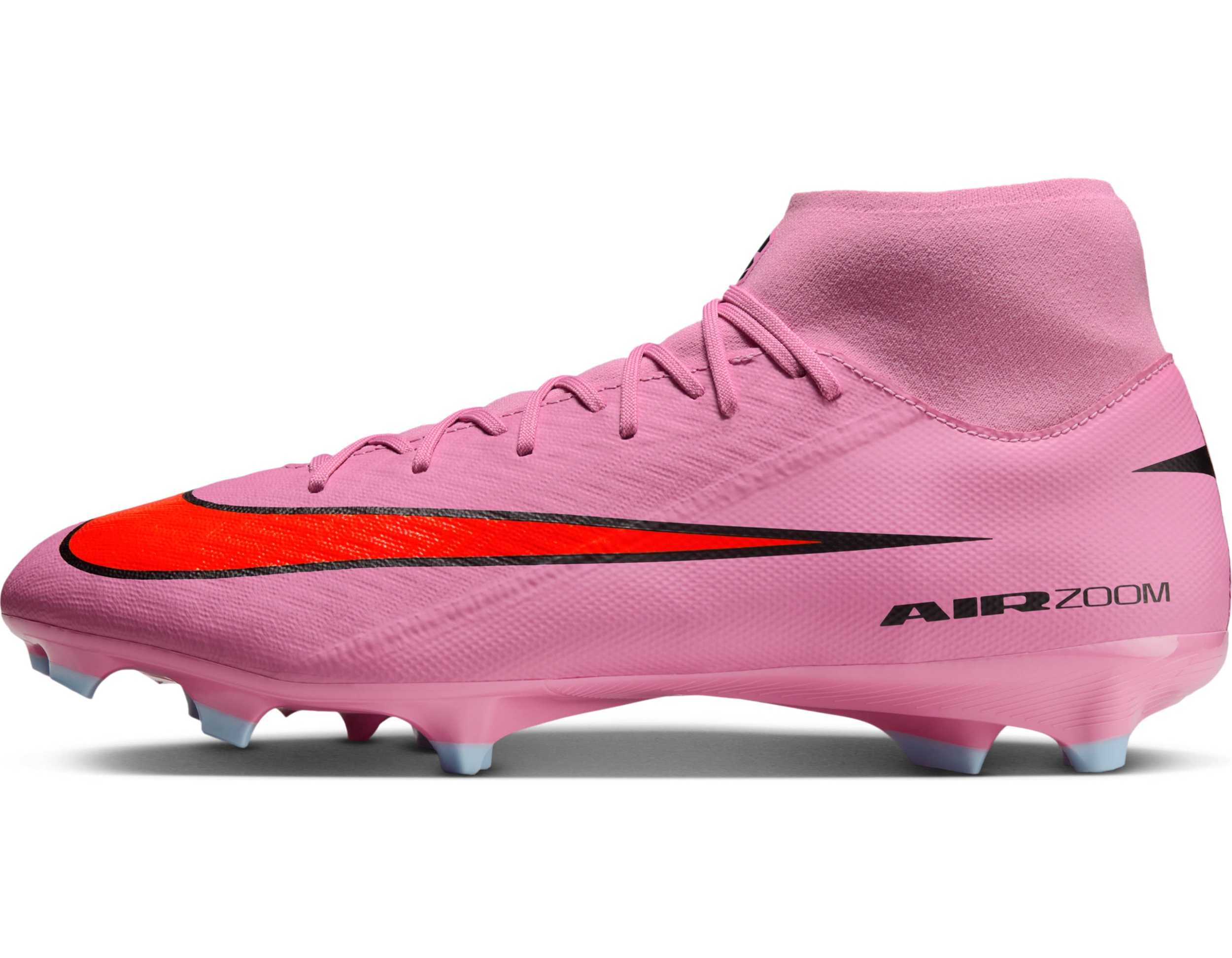 NIKE ZM SUPERFLY 10 ACAD FG/MG MAGIC FLAMINGO/BLACK-TOTAL CRI – Bild 4