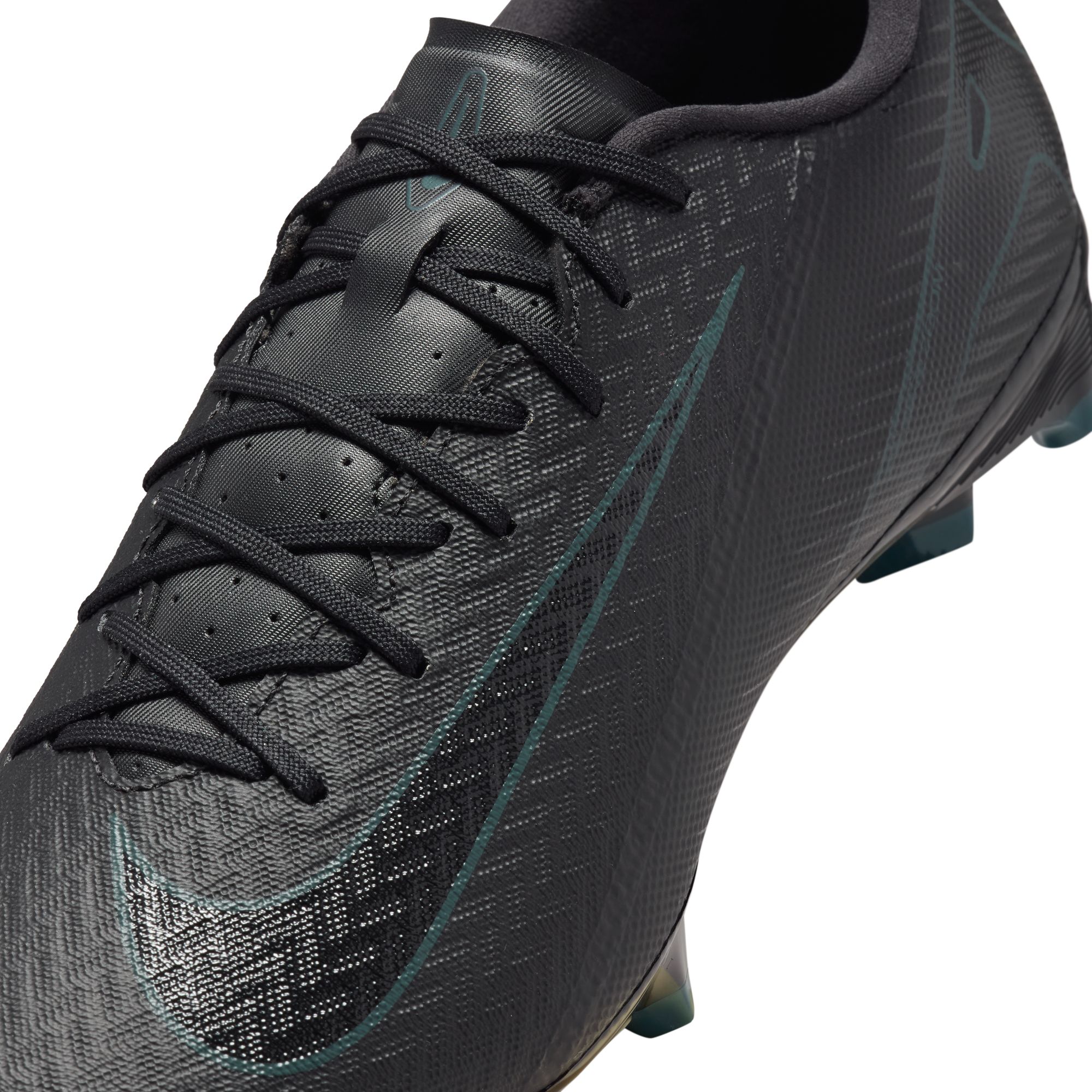 NIKE ZOOM VAPOR 16 ACADEMY FG/MG BLACK/BLACK-DEEP JUNGLE – Bild 10