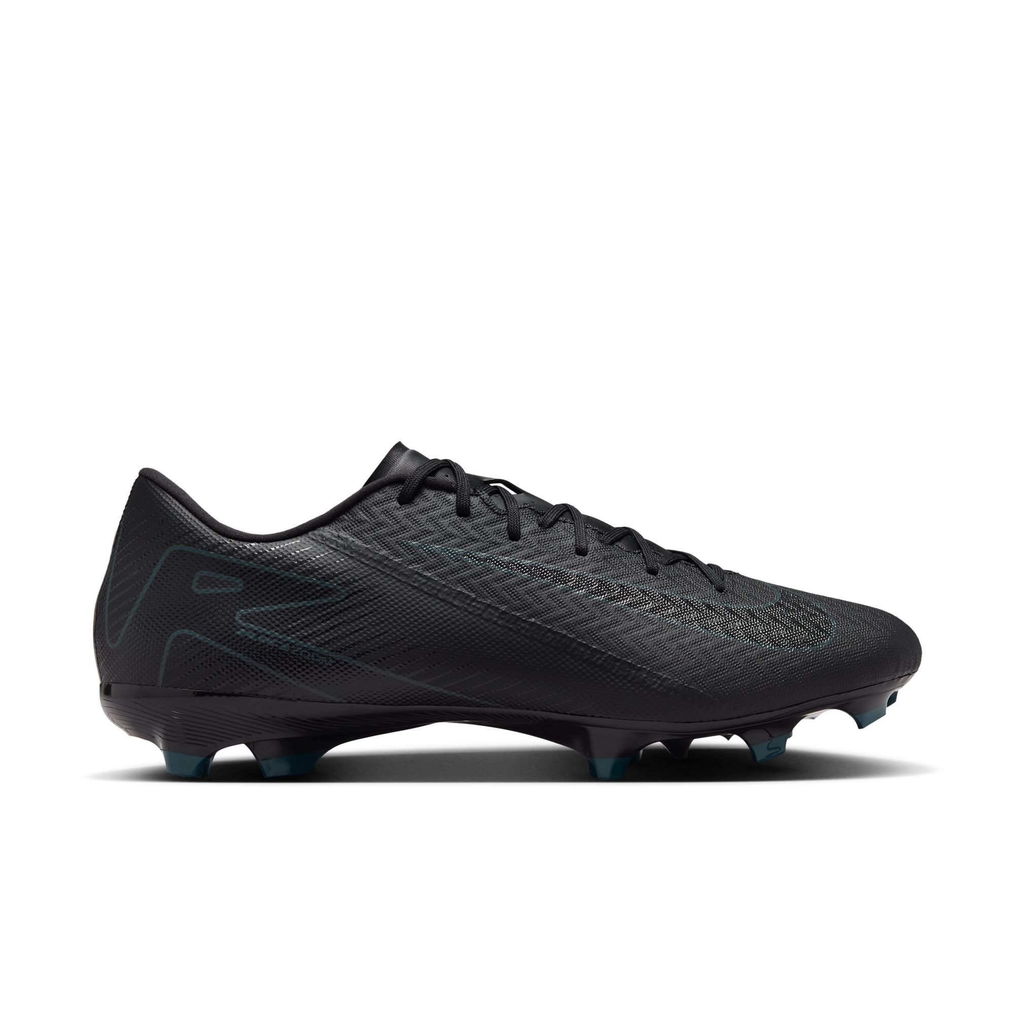 NIKE ZOOM VAPOR 16 ACADEMY FG/MG BLACK/BLACK-DEEP JUNGLE