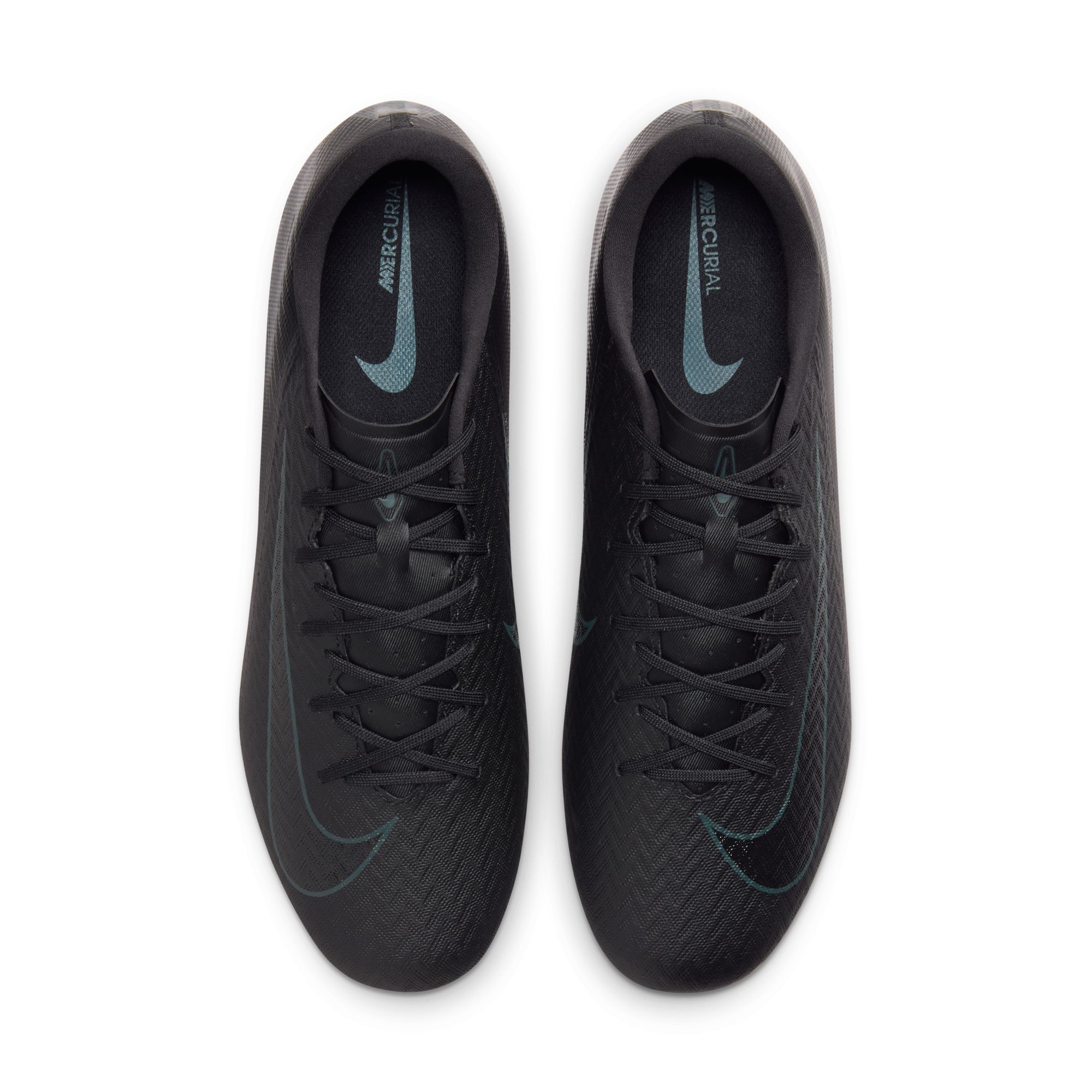 NIKE ZOOM VAPOR 16 ACADEMY FG/MG BLACK/BLACK-DEEP JUNGLE – Bild 4