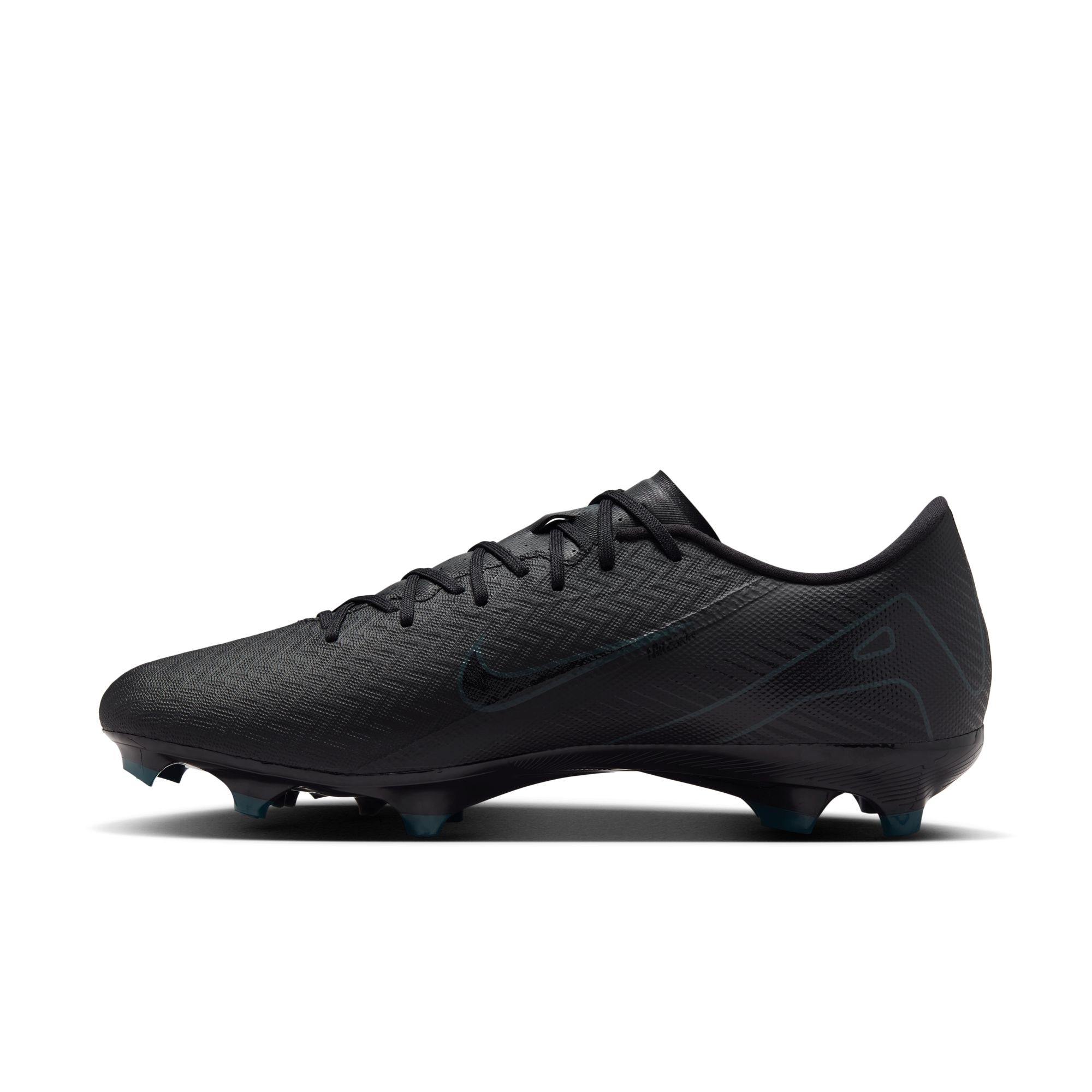 NIKE ZOOM VAPOR 16 ACADEMY FG/MG BLACK/BLACK-DEEP JUNGLE – Bild 6