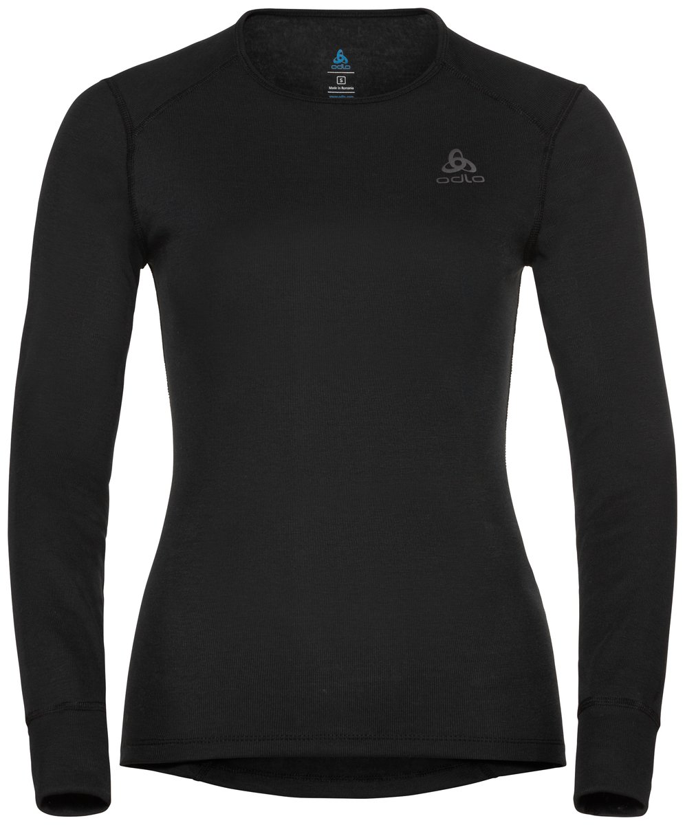 ODLO BL TOP crew neck l/s ACTIVE WA BLACK – Bild 4