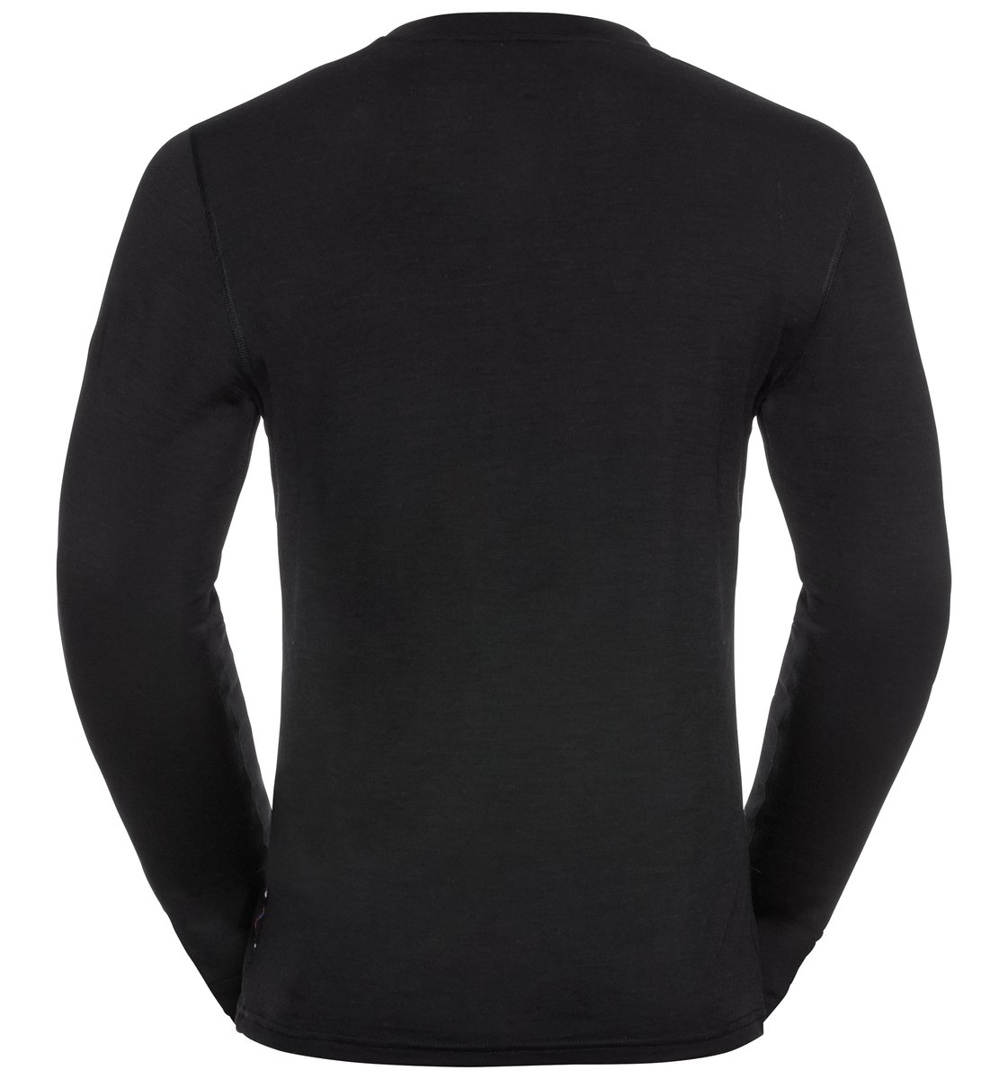 ODLO BL TOP crew neck l/s MERINO 20 BLACK - BLACK – Bild 2