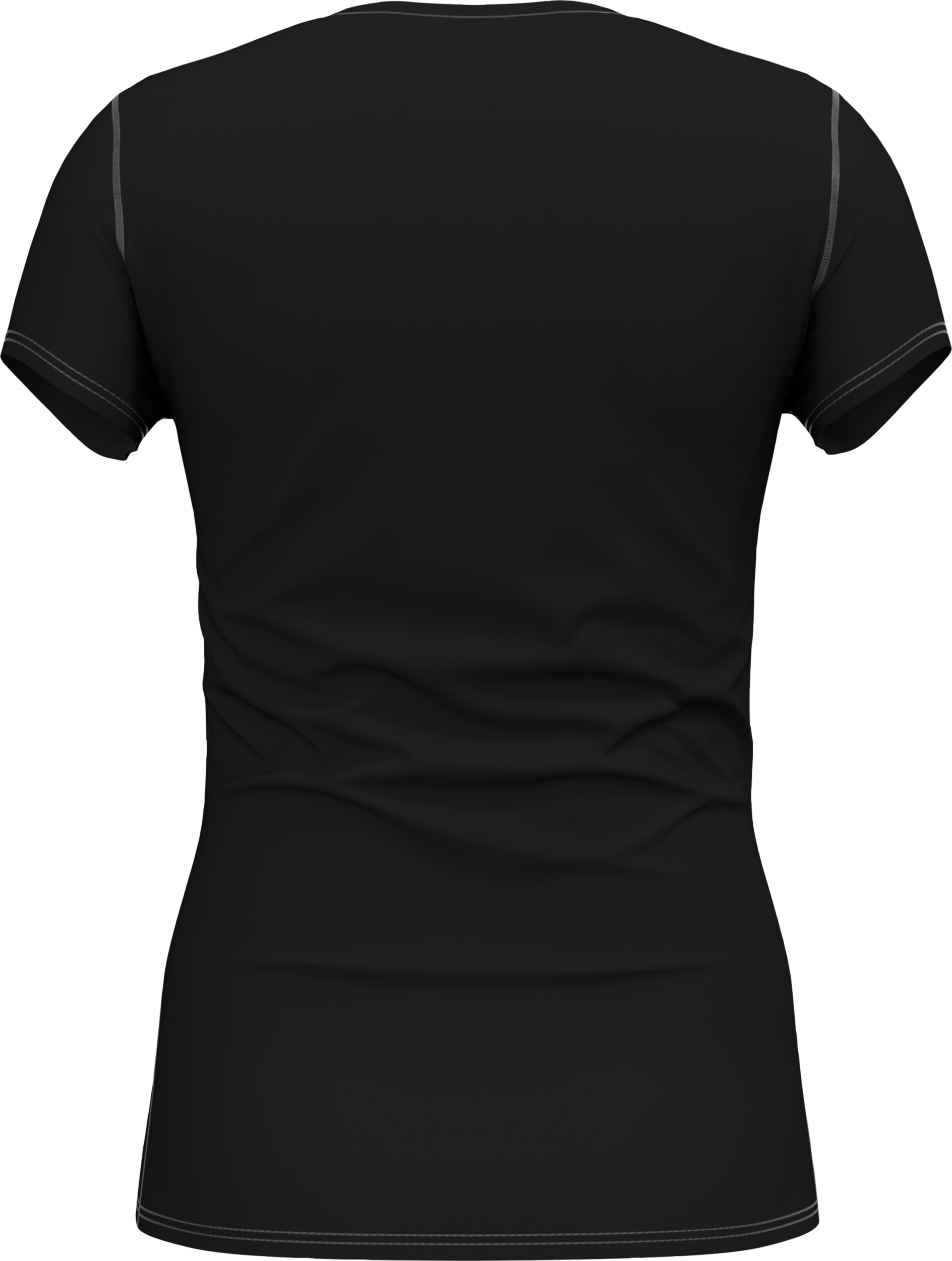 ODLO BL TOP CREW NECK S/S ACTIVE F- BLACK – Bild 2