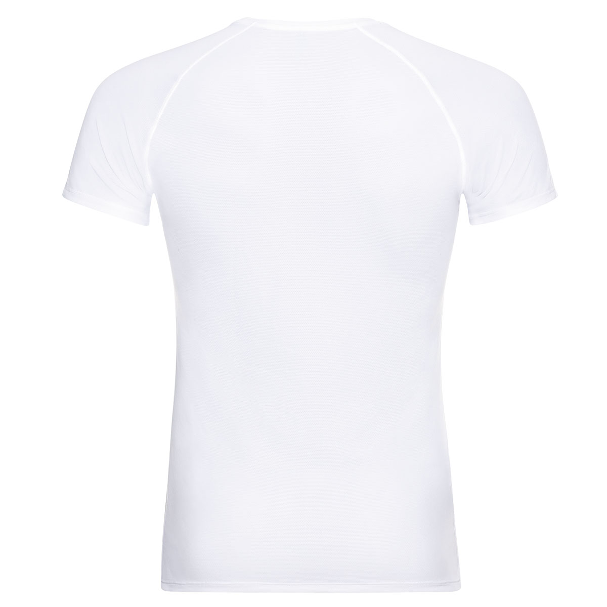 ODLO BL TOP CREW NECK S/S ACTIVE F- WHITE – Bild 2