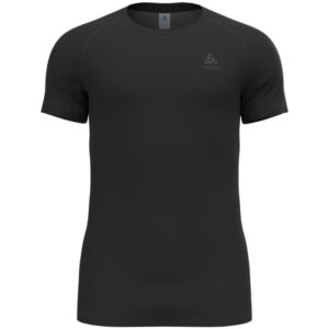 ODLO BL TOP CREW NECK S/S ACTIVE F- BLACK