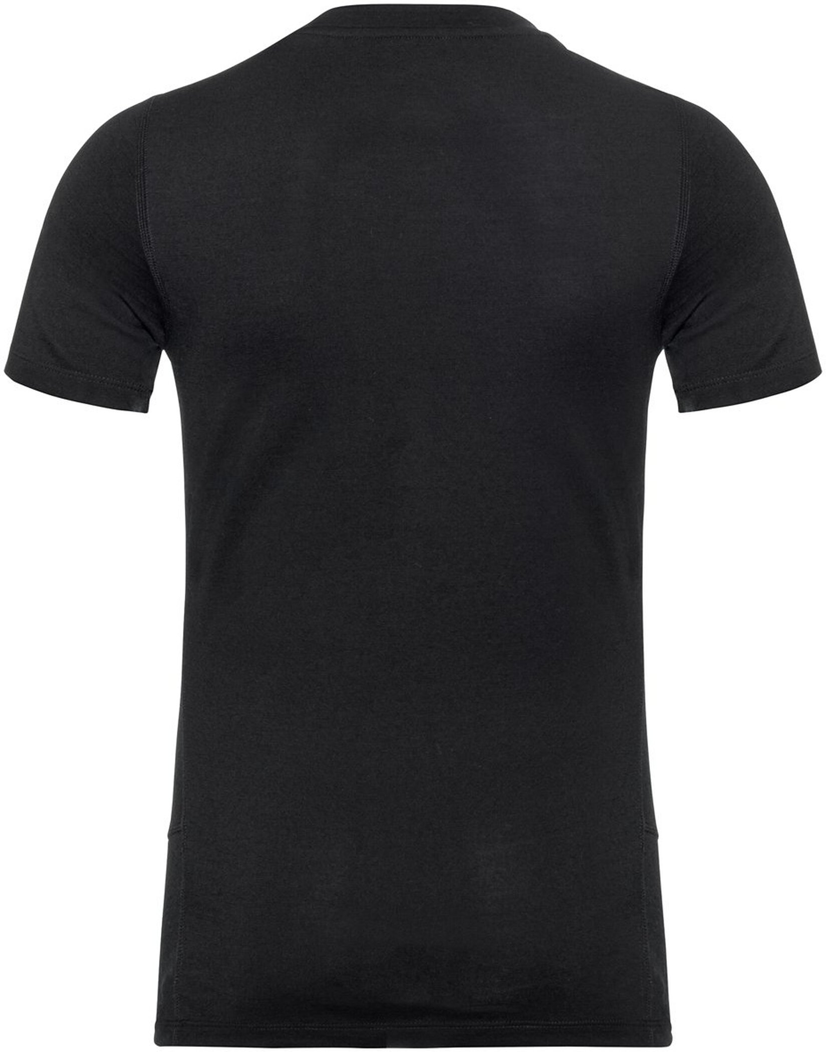 ODLO BL TOP crew neck s/s MERINO 20 BLACK - BLACK – Bild 2