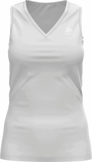 ODLO BL TOP V-NECK SINGLET ACTIVE F WHITE