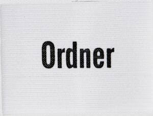 PRO TOUCH Armbinde Ordner WEISS/SCHWARZ