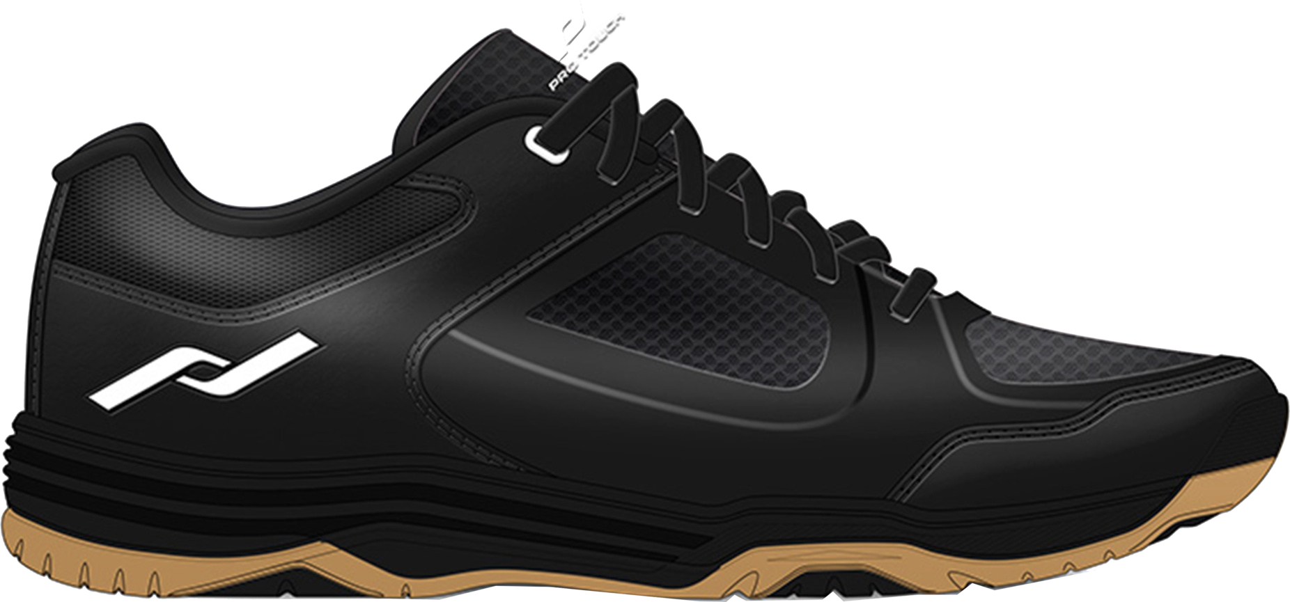 PRO TOUCH He.-Indoor-Schuh Rebel IV M BLACK/BLACK/GUM