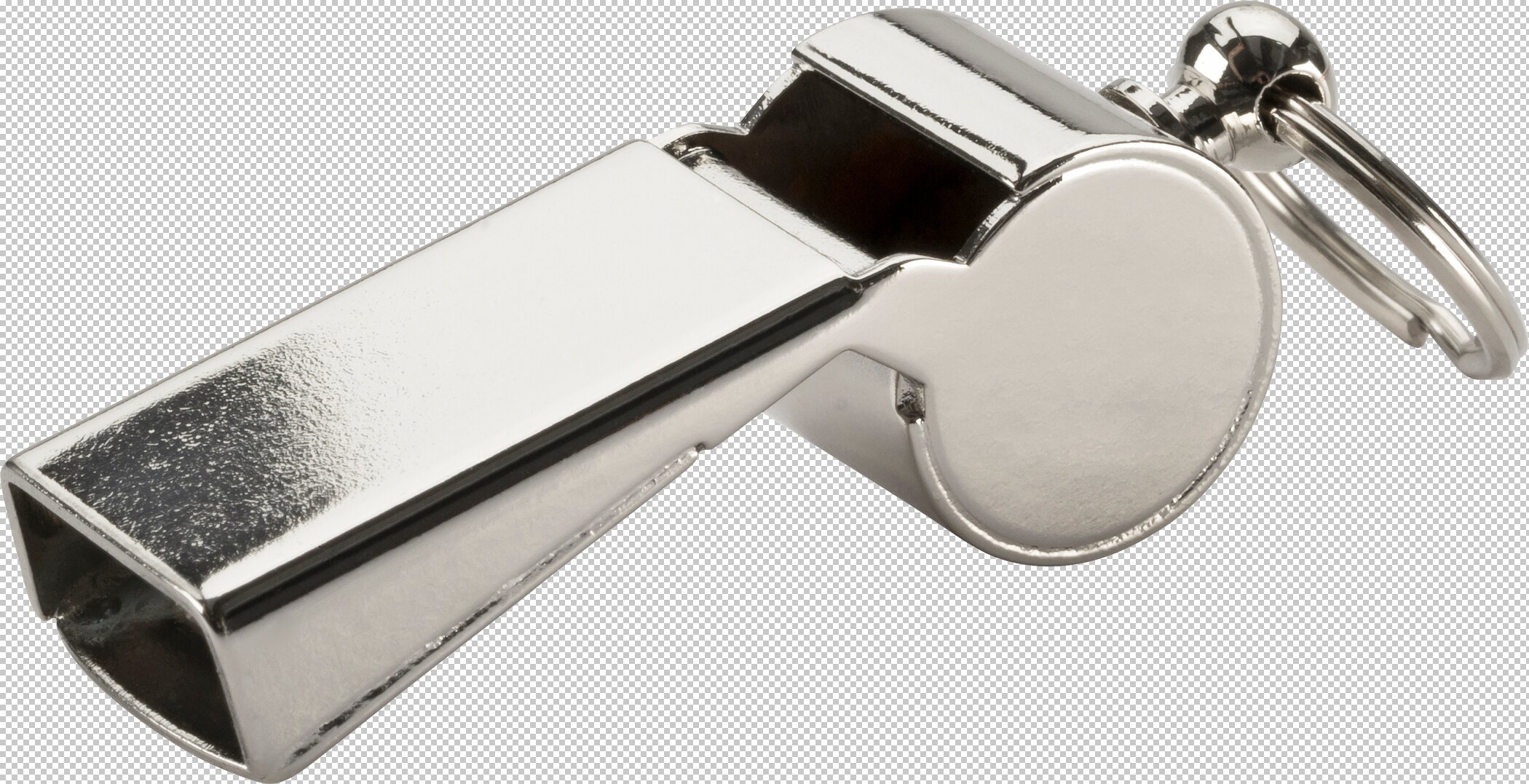 PRO TOUCH Pfeife Whistle Brass Small 1 GRAU