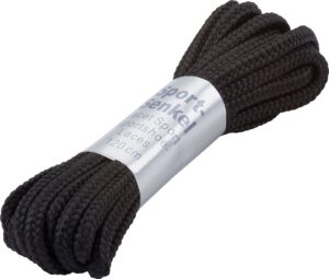 PRO TOUCH Schnürsenkel 120 cm rund SCHWARZ000