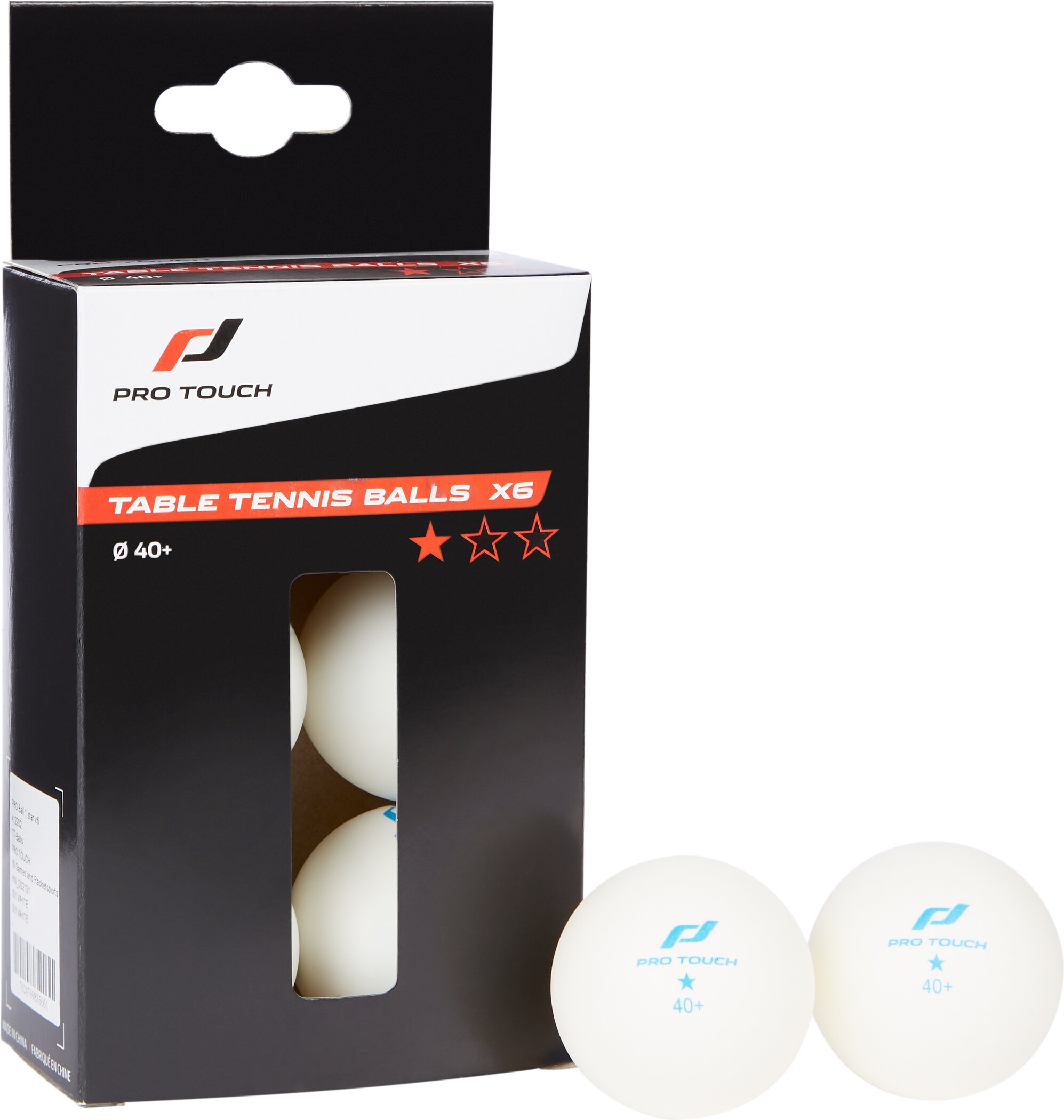 PRO TOUCH TT-Ball Pro Ball 1 star x6 WHITE