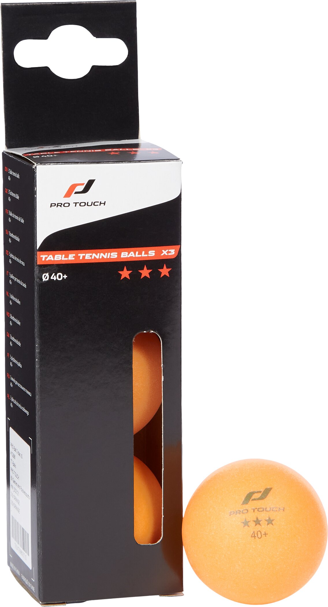 PRO TOUCH TT-Ball Pro Ball 3 star x3 ORANGE