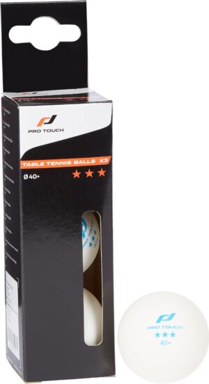 PRO TOUCH TT-Ball Pro Ball 3 star x3 WHITE