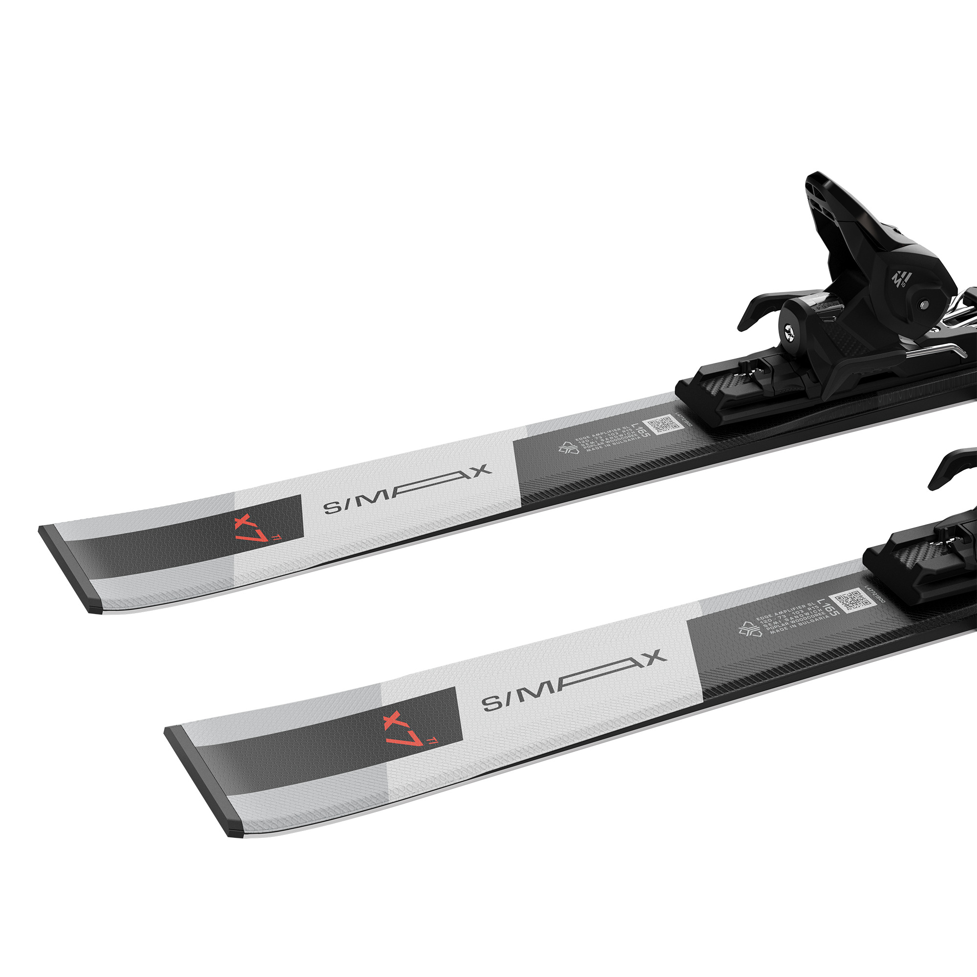 SALOMON E S/MAX X7 Ti + M10 GW L80 BLACK/NEON RED/CHROME – Bild 5