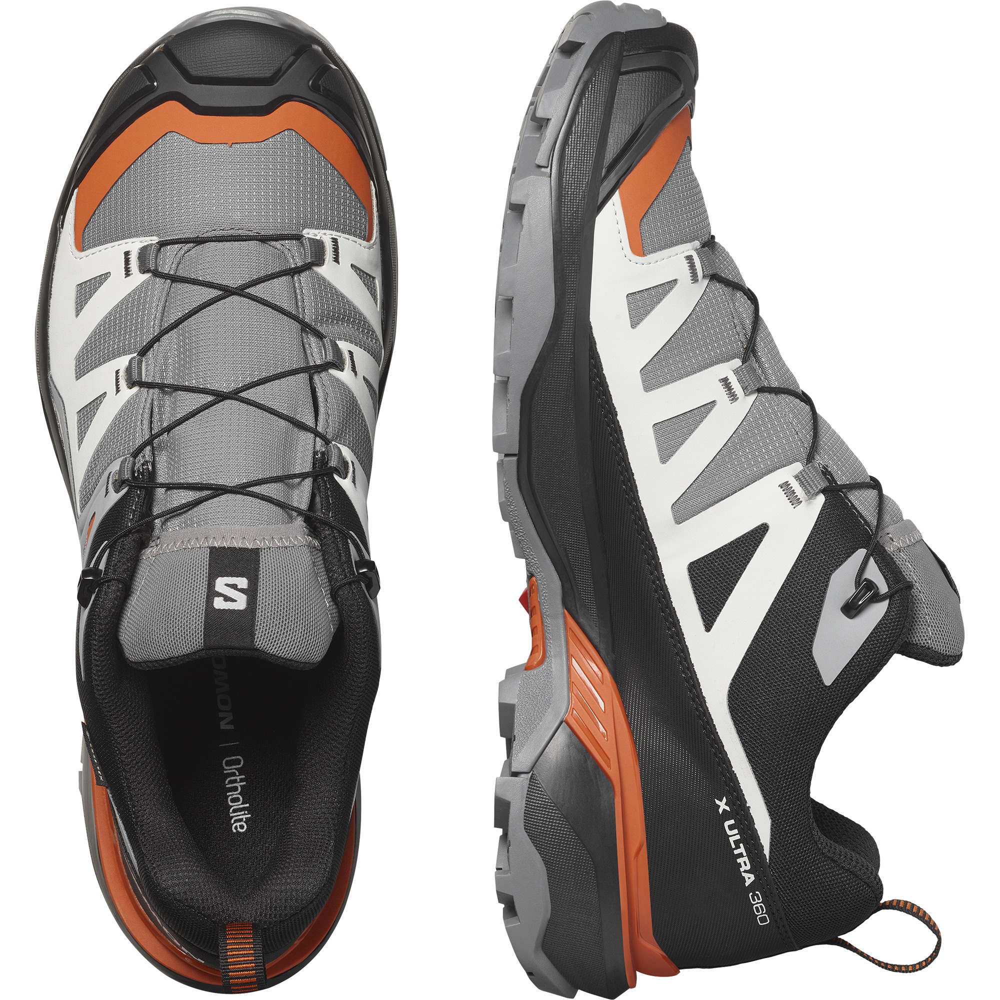 SALOMON SHOES X ULTRA 360 GTX QuSh/Bla QUIET SHADE/BLACK/SPICE ROUTE – Bild 4