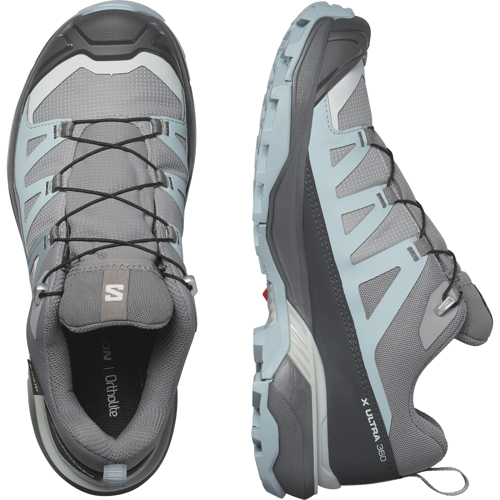 SALOMON SHOES X ULTRA 360 GTX W Shskin SHARKSKIN/TROOPER/ARONA – Bild 4