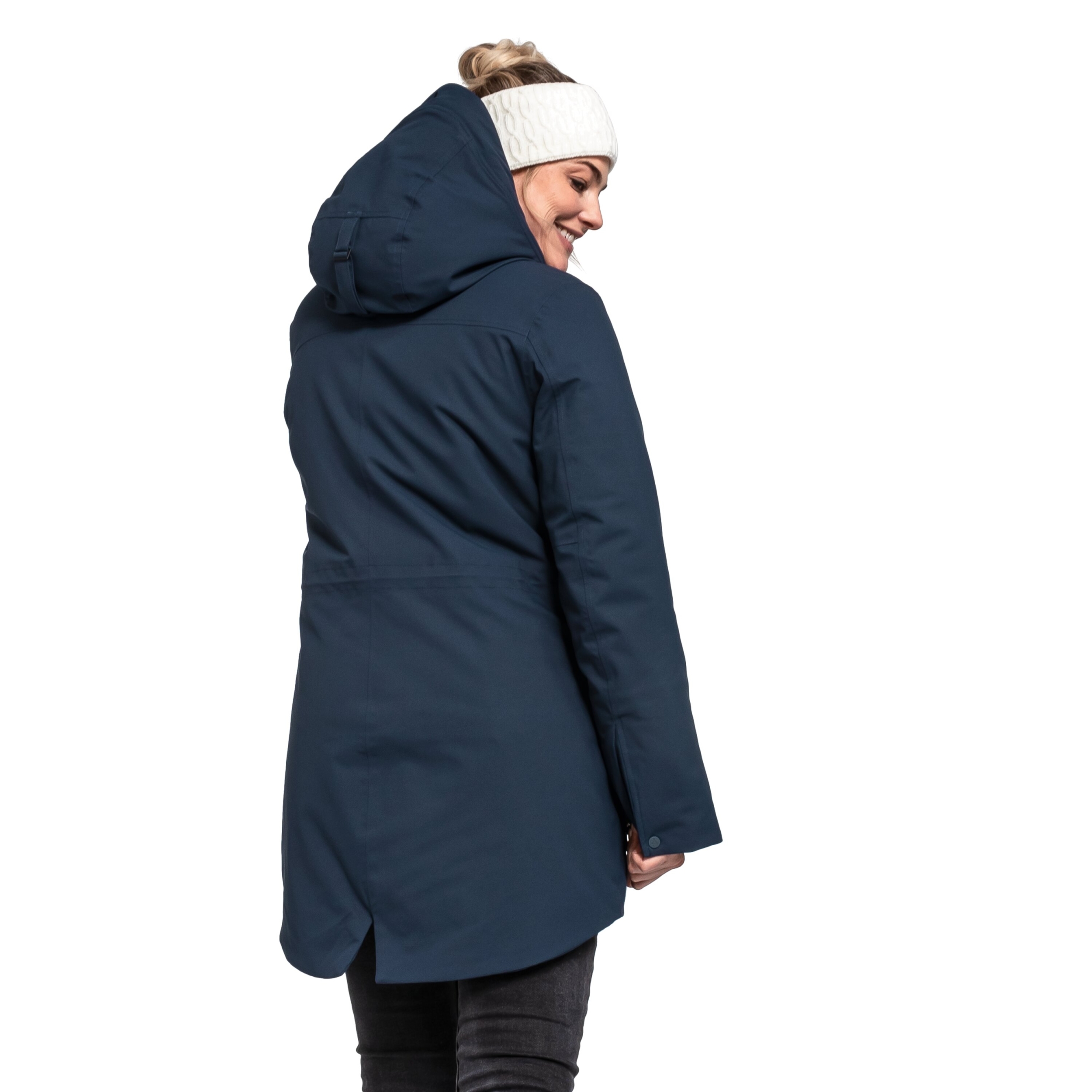 SCHÖFFEL Ins. Parka Rotterdam L NAVY BLAZER – Bild 4