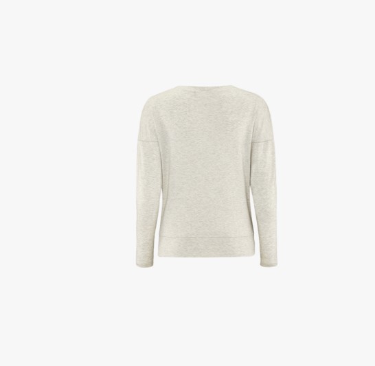 SCHNEIDER SPORTSWEAR MOANAW-LONGSLEEVE OFF-WHITE/GRAU-MEL. – Bild 2
